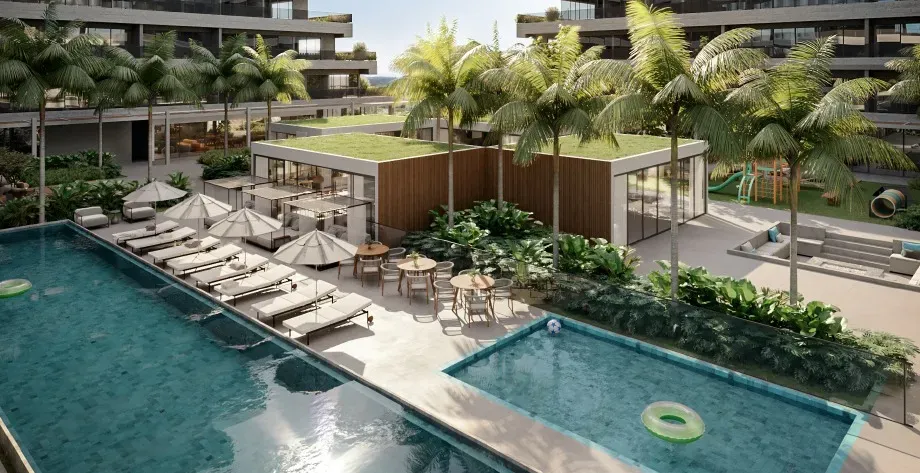 Apartamento com 01 suíte, Bairro planejado Vivapark - Porto Belo