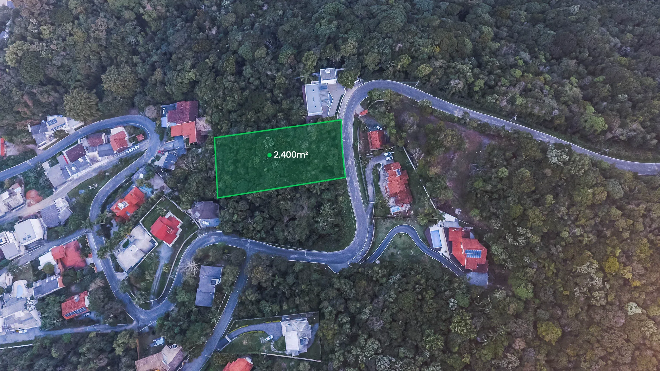 Terreno no Morro da Cruz no Bairro Fazenda em Itajaí