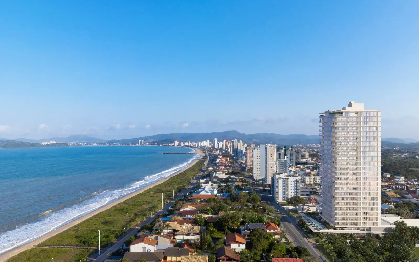 Frente Mar em Piçarras, Andar Alto | VALOR ABAIXO DA TABELA!