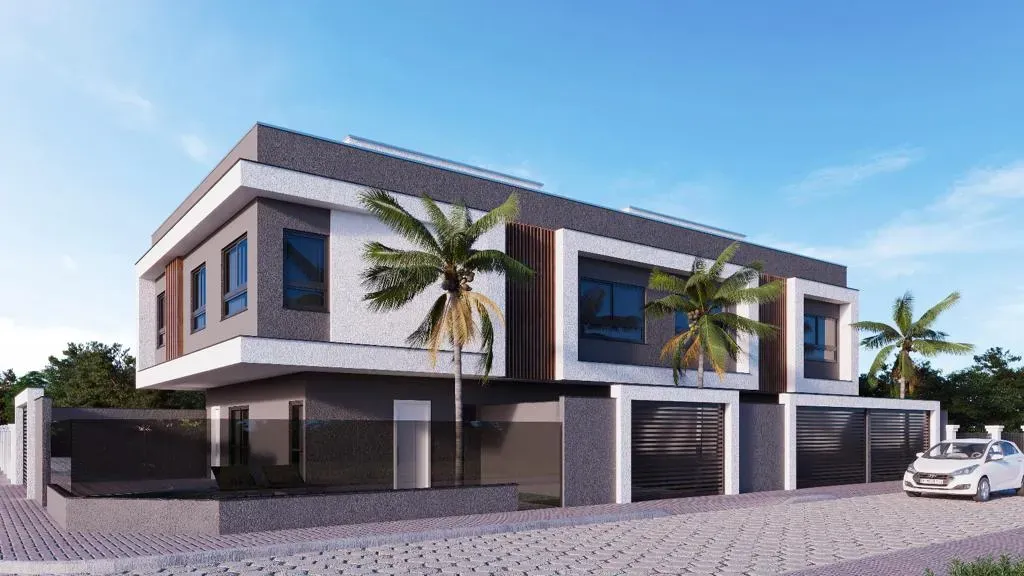 Casa com 2 dormitórios sendo 2 suítes e 1 vaga de garagem em Bombinhas/SC