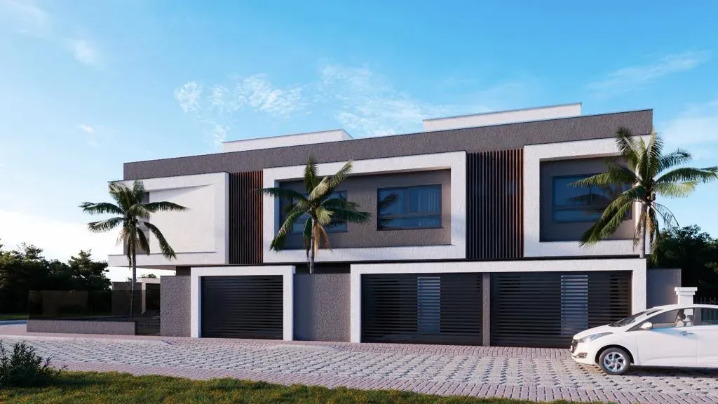 Casa com 2 dormitórios sendo 2 suítes e 1 vaga de garagem em Bombinhas/SC