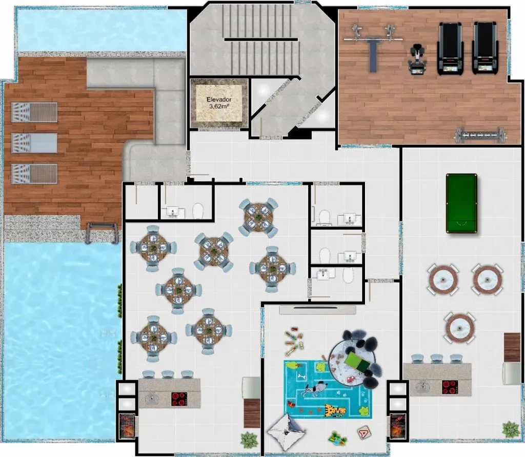 Apartamento com 2 suítes e 2 vagas de garagem em Porto Belo/SC