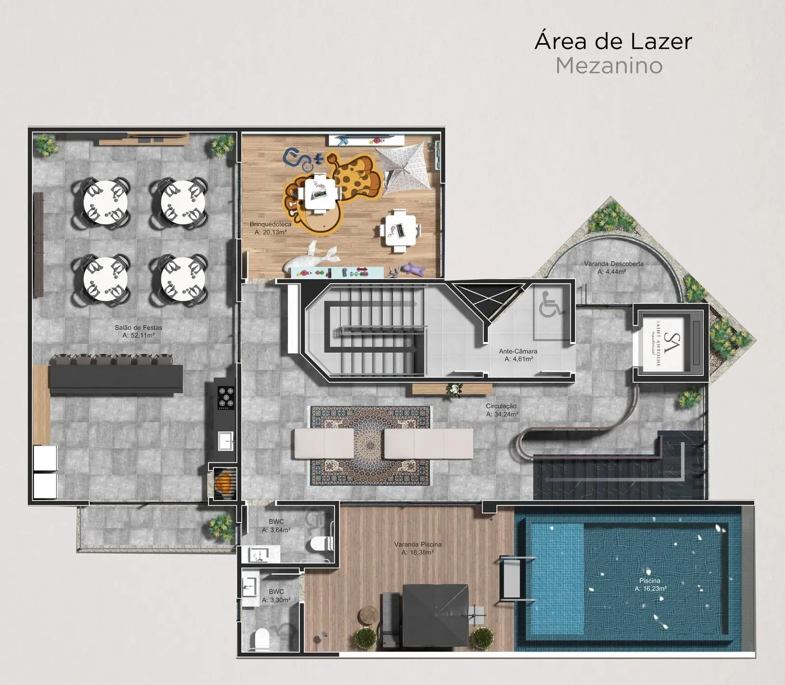 Apartamento com 2 suítes e 2 vagas de garagem em Balneário Camboriú na Praia dos Amores.