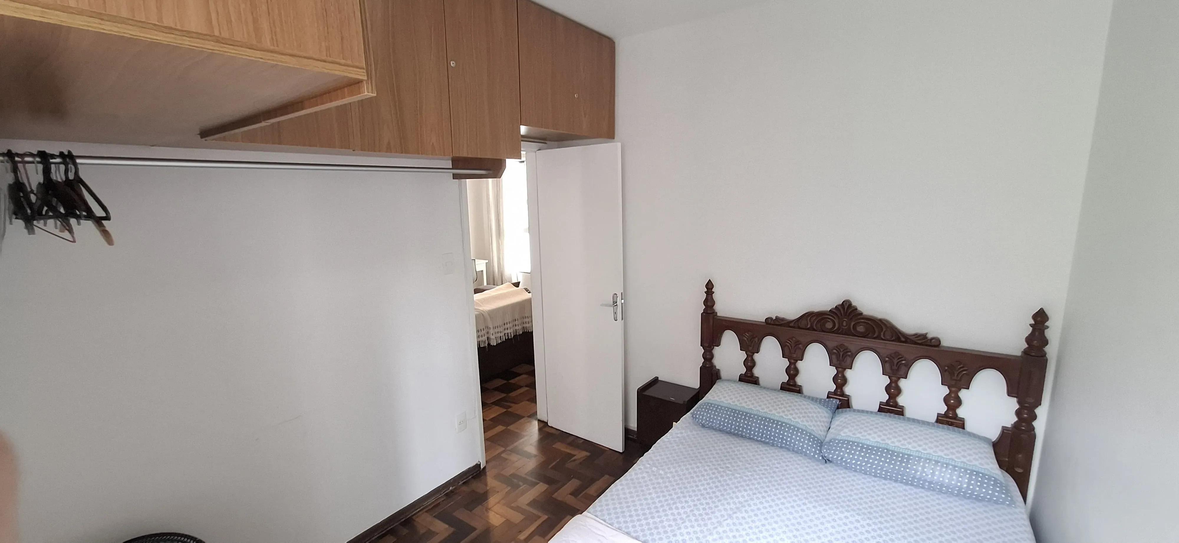 Apartamento vista mar mobiliado com 2 dormitórios e 1 vaga de garagem em Balneário Camboriú