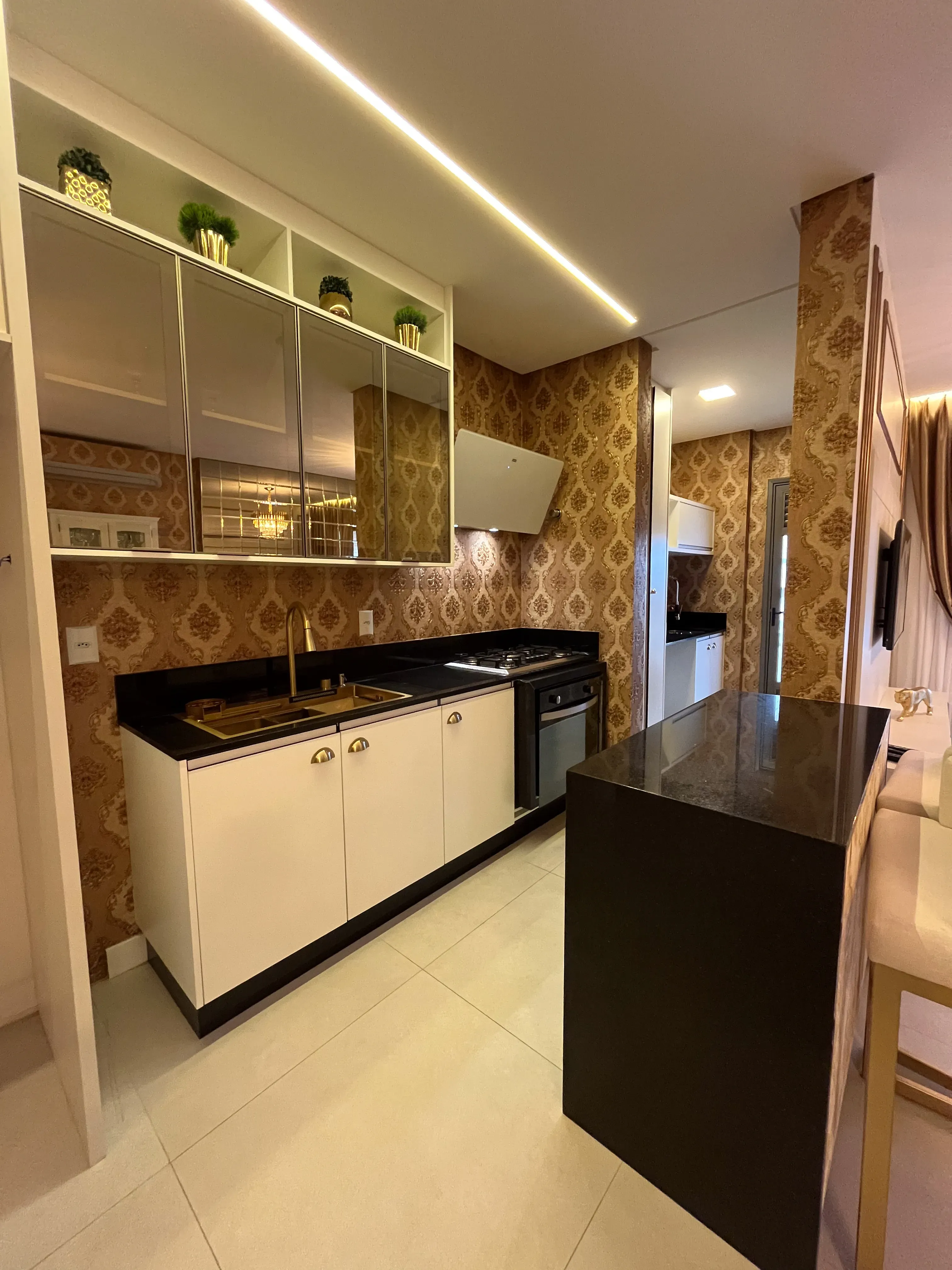 Cobertura com 1 Suíte + 2 Demi e 2 vagas na garagem em Itapema.