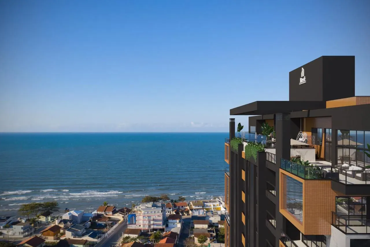 Apartamento com 4 dormitórios sendo 4 suítes e 2 vagas de garagem em Porto Belo/SC