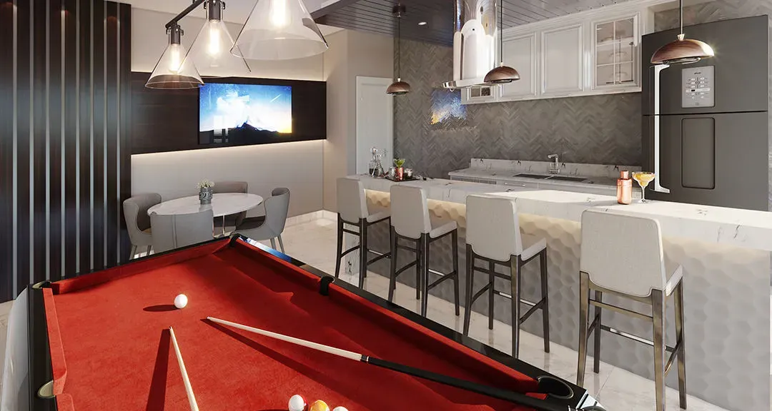 Apartamento em construção com 2 dormitórios e 1 vaga de garagem no bairro Morretes em Itapema