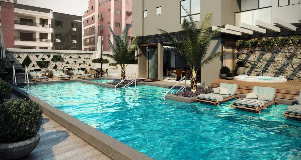 Apartamento Vista Mar 3 suítes e 2 vagas de garagem em Itapema