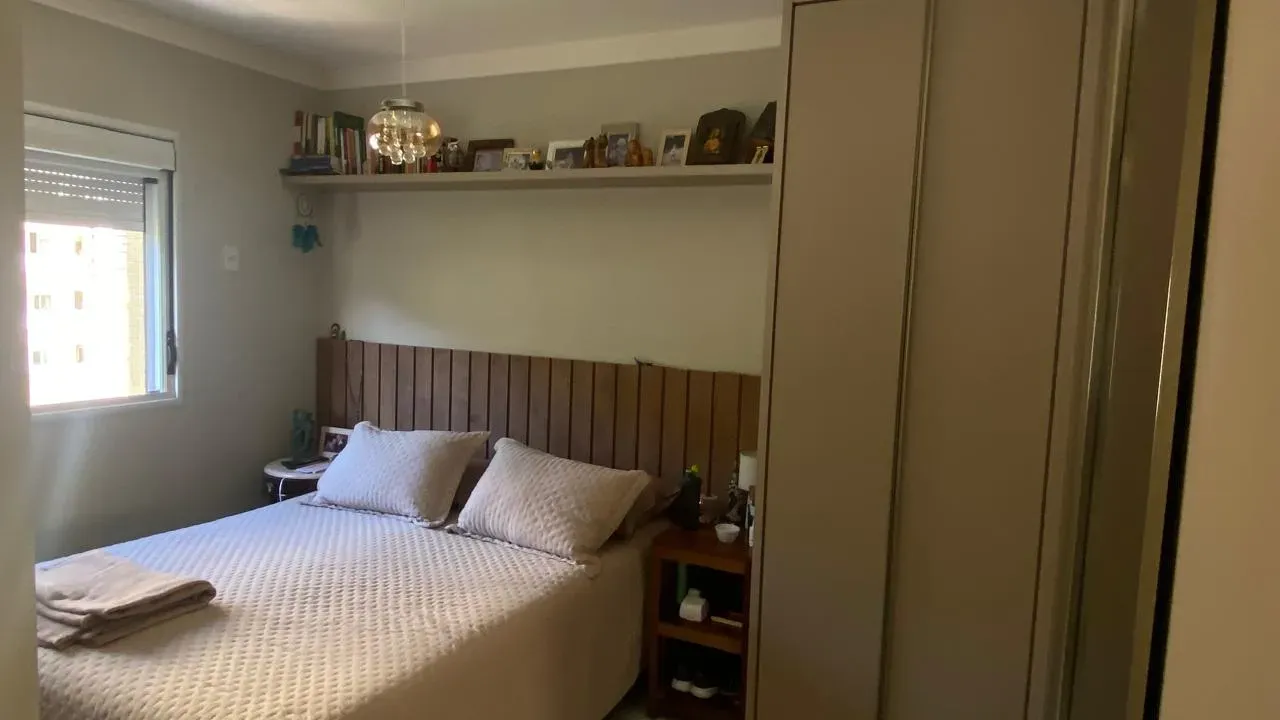 Apartamento mobiliado 3 dormitórios sendo 1 suíte e 1 vaga no Bairro Itacorubi em Florianópolis/SC