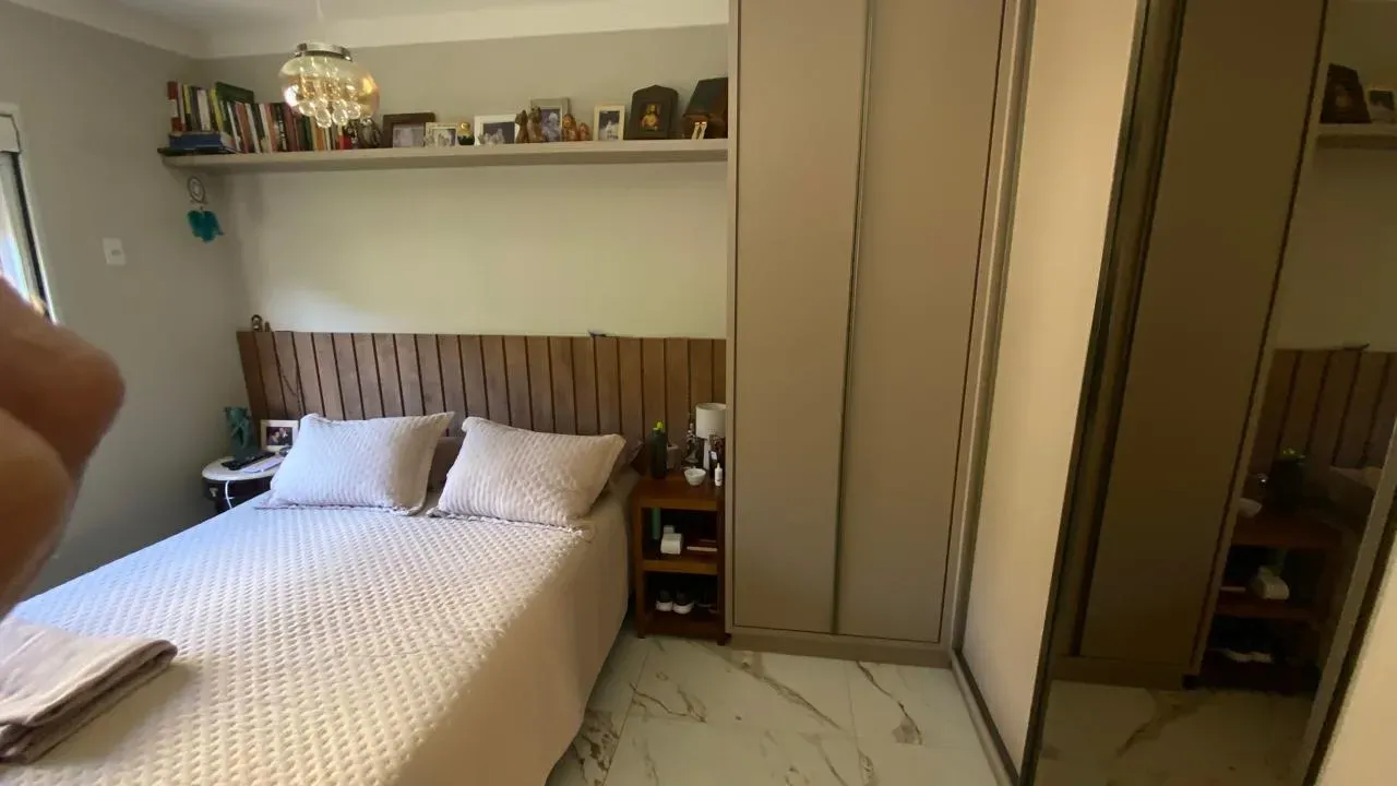 Apartamento mobiliado 3 dormitórios sendo 1 suíte e 1 vaga no Bairro Itacorubi em Florianópolis/SC