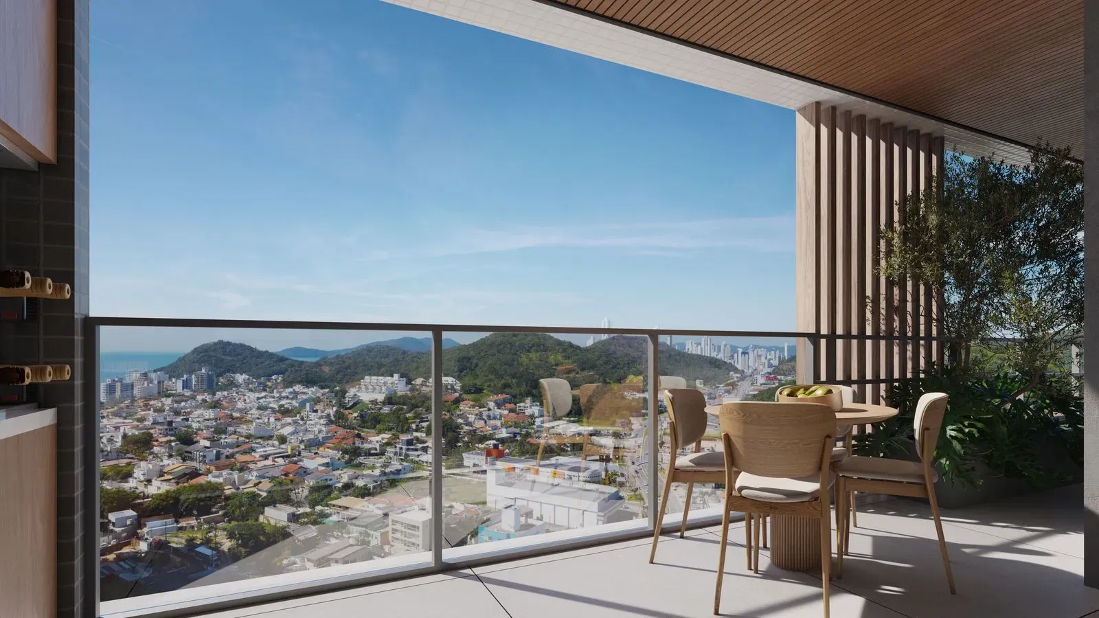 Apartamento em construção com 2 suítes 1 demi e 2 vagas de garagem em Itajaí - Entrega dez/2026