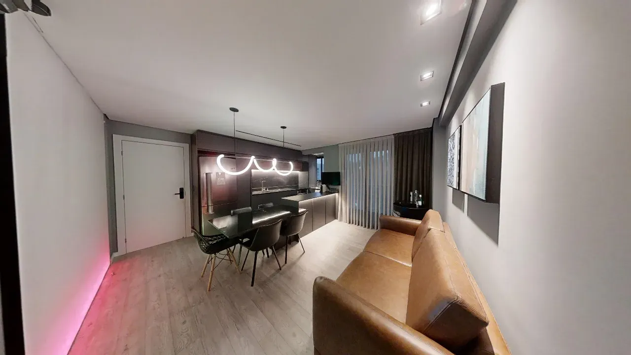 Apartamento com 2 dormitórios sendo 2 suítes e 2 vagas de garagem em Itajaí/SC