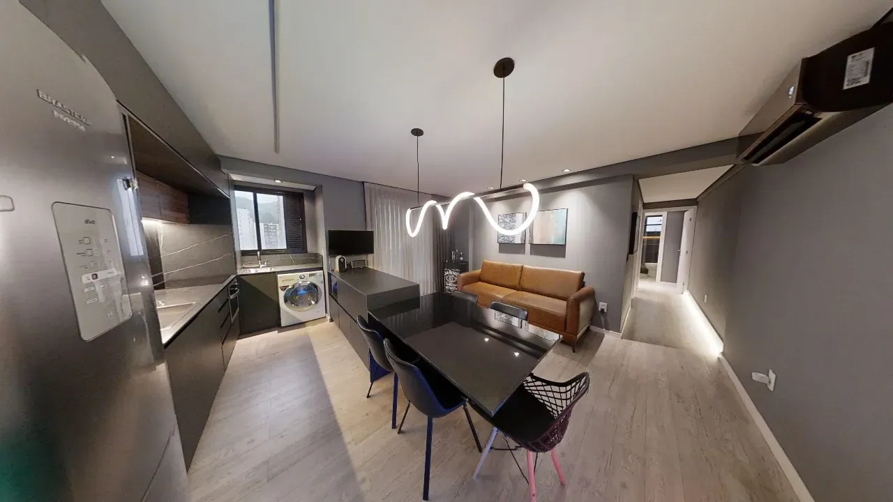 Apartamento com 2 dormitórios sendo 2 suítes e 2 vagas de garagem em Itajaí/SC