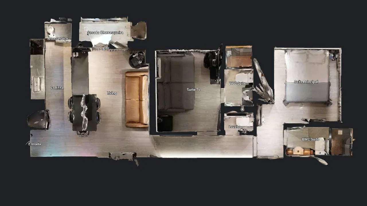 Apartamento com 2 dormitórios sendo 2 suítes e 2 vagas de garagem em Itajaí/SC