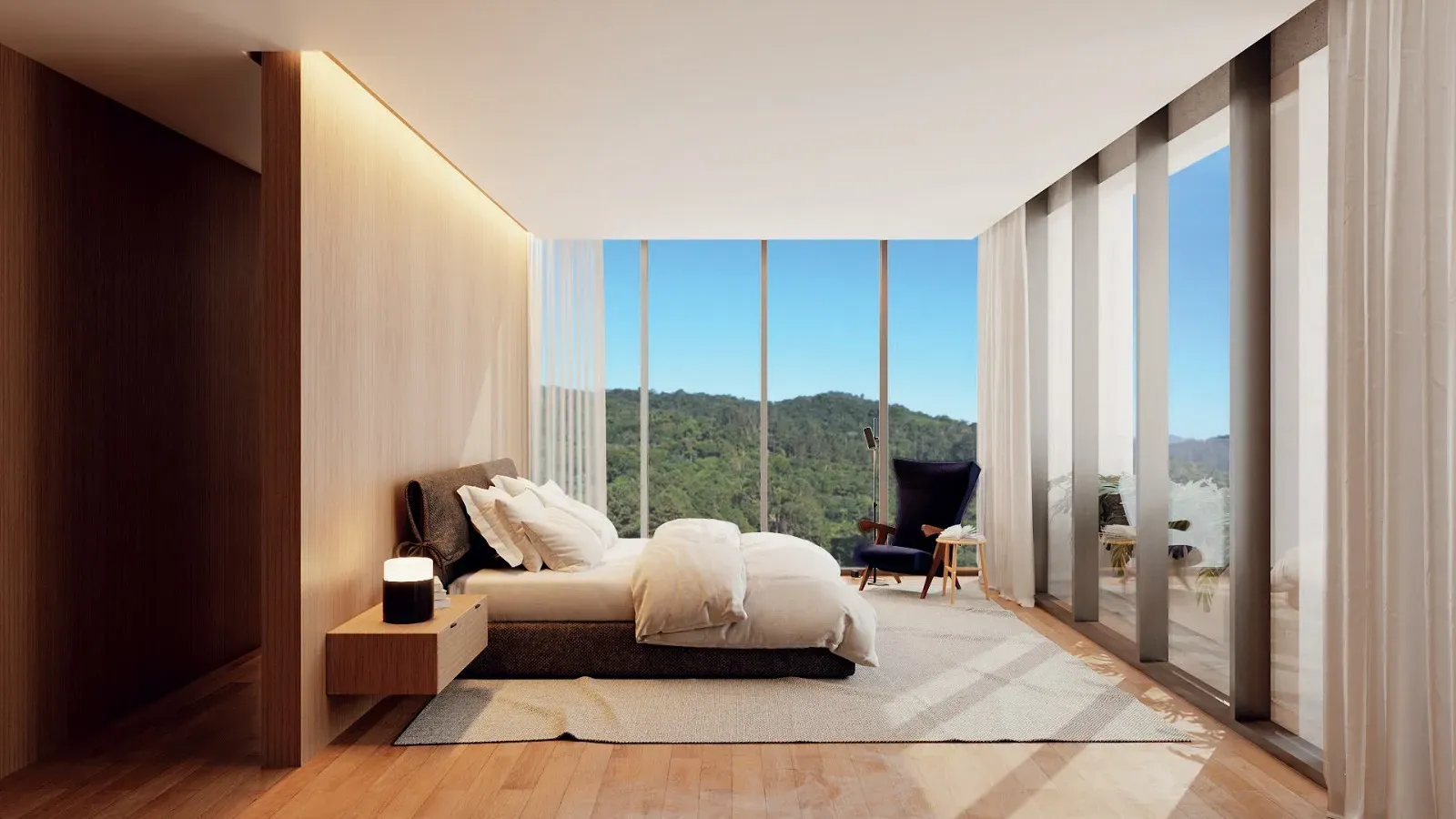 Apartamento com 4 suítes e 3 vagas de garagem no Bairro Bom Retiro em Blumenau