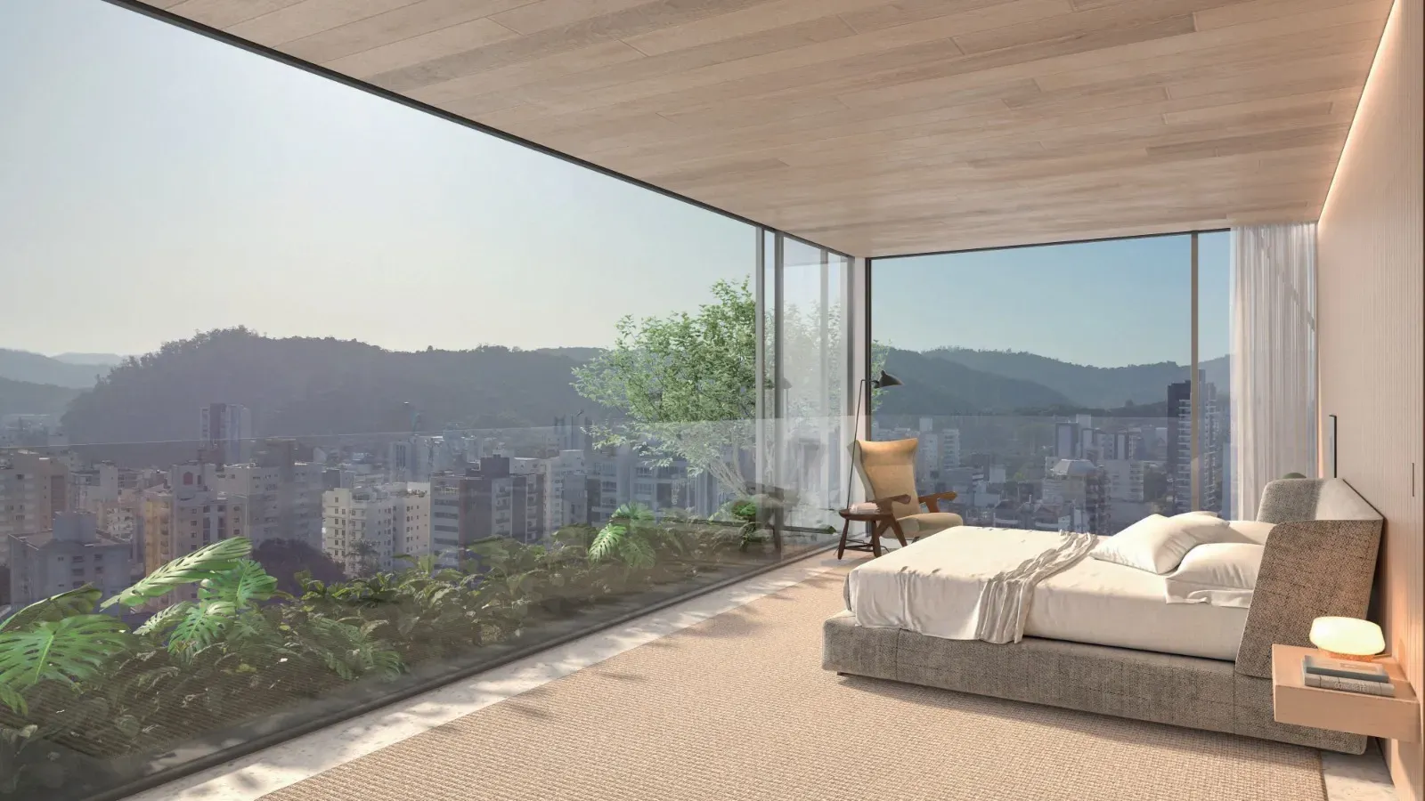 Apartamento com 4 suítes e 3 vagas de garagem no Bairro Bom Retiro em Blumenau