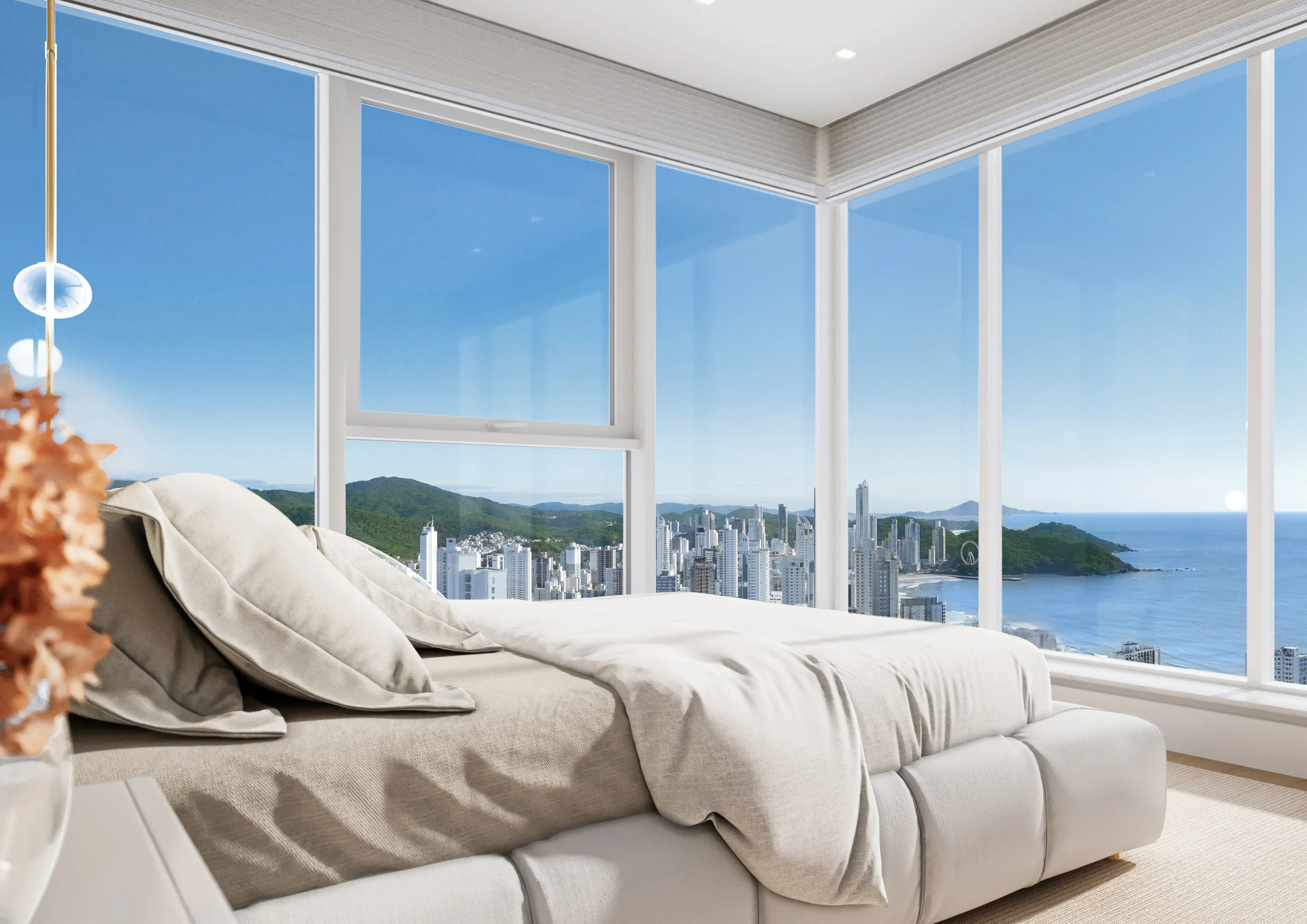 Apartamento com 4 suítes e 3 vagas de garagem em Balneário Camboriú/SC