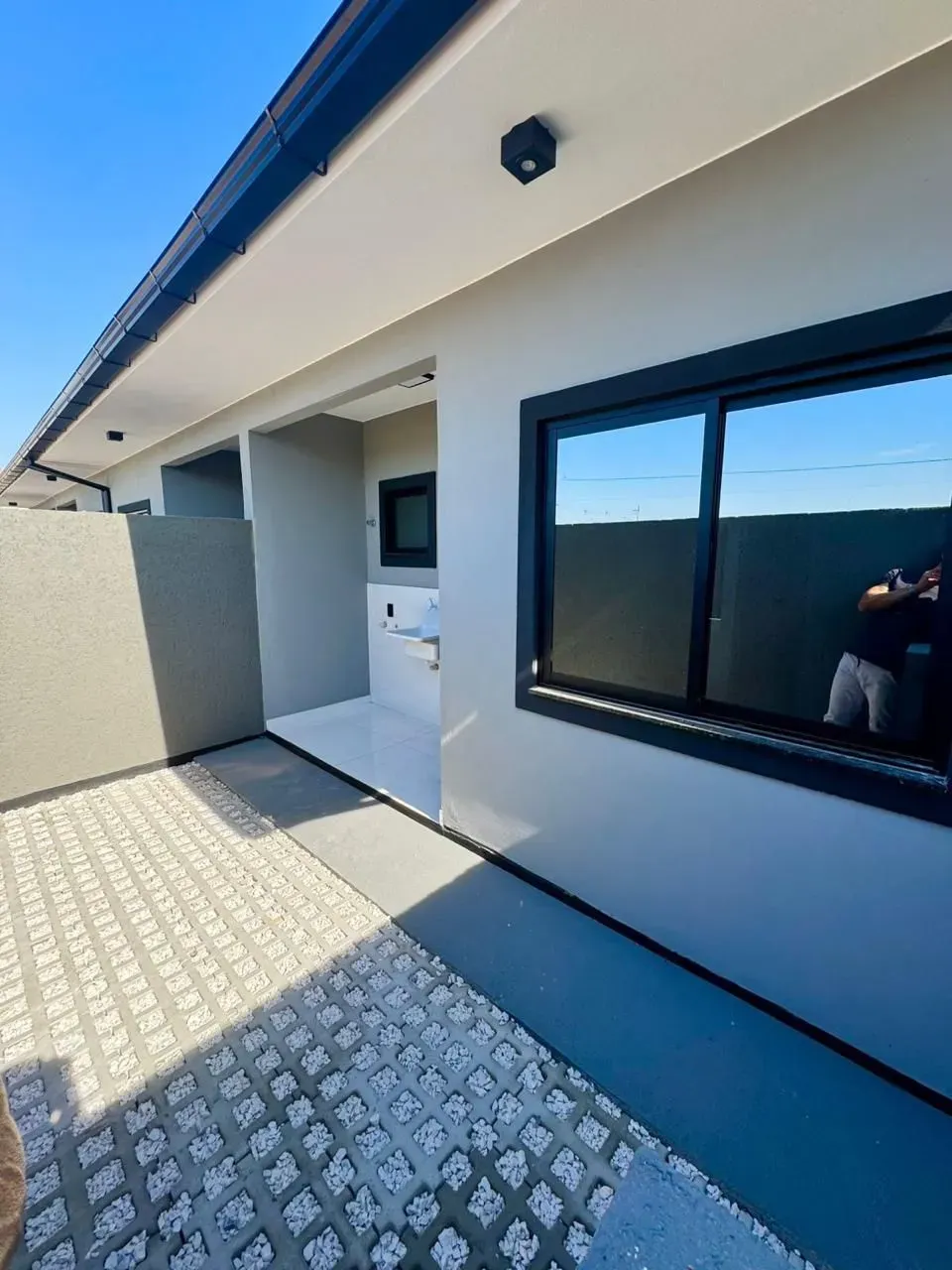 Casa geminada com 2 dormitórios e garagem para 2 carros em Palhoça/SC