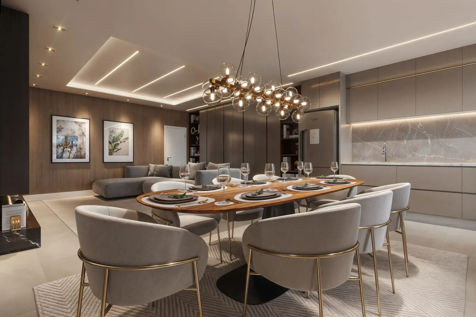 Apartamento com 4 dormitórios sendo 4 suítes e 2 vagas de garagem em Porto Belo/SC