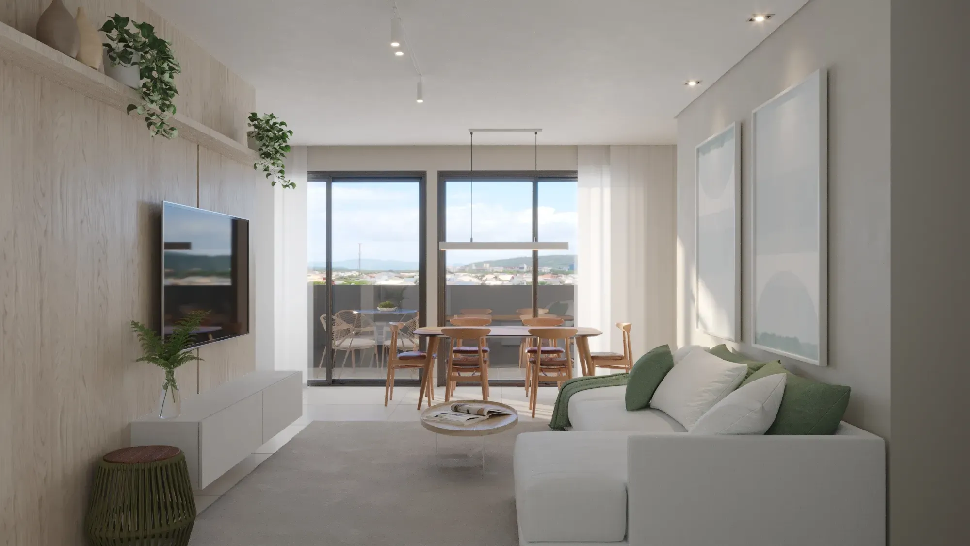 Apartamento com 2 dormitórios e 1 vaga de garagem em Florianópolis/SC