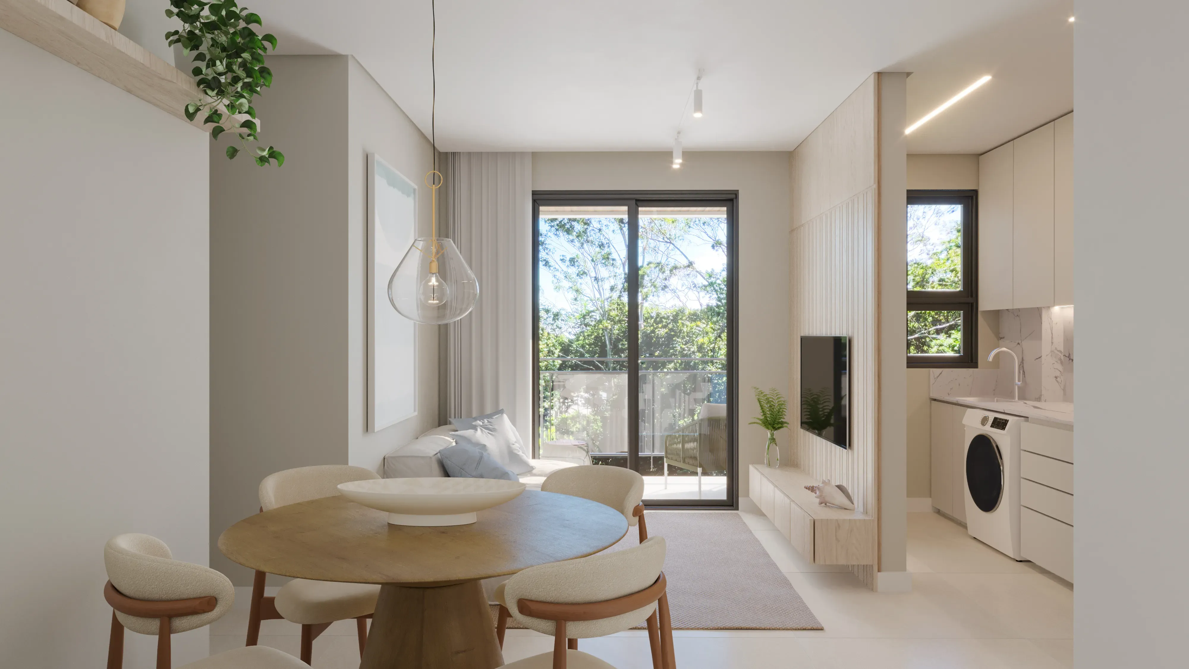 Apartamento com 2 dormitórios e 1 vaga de garagem em Florianópolis/SC