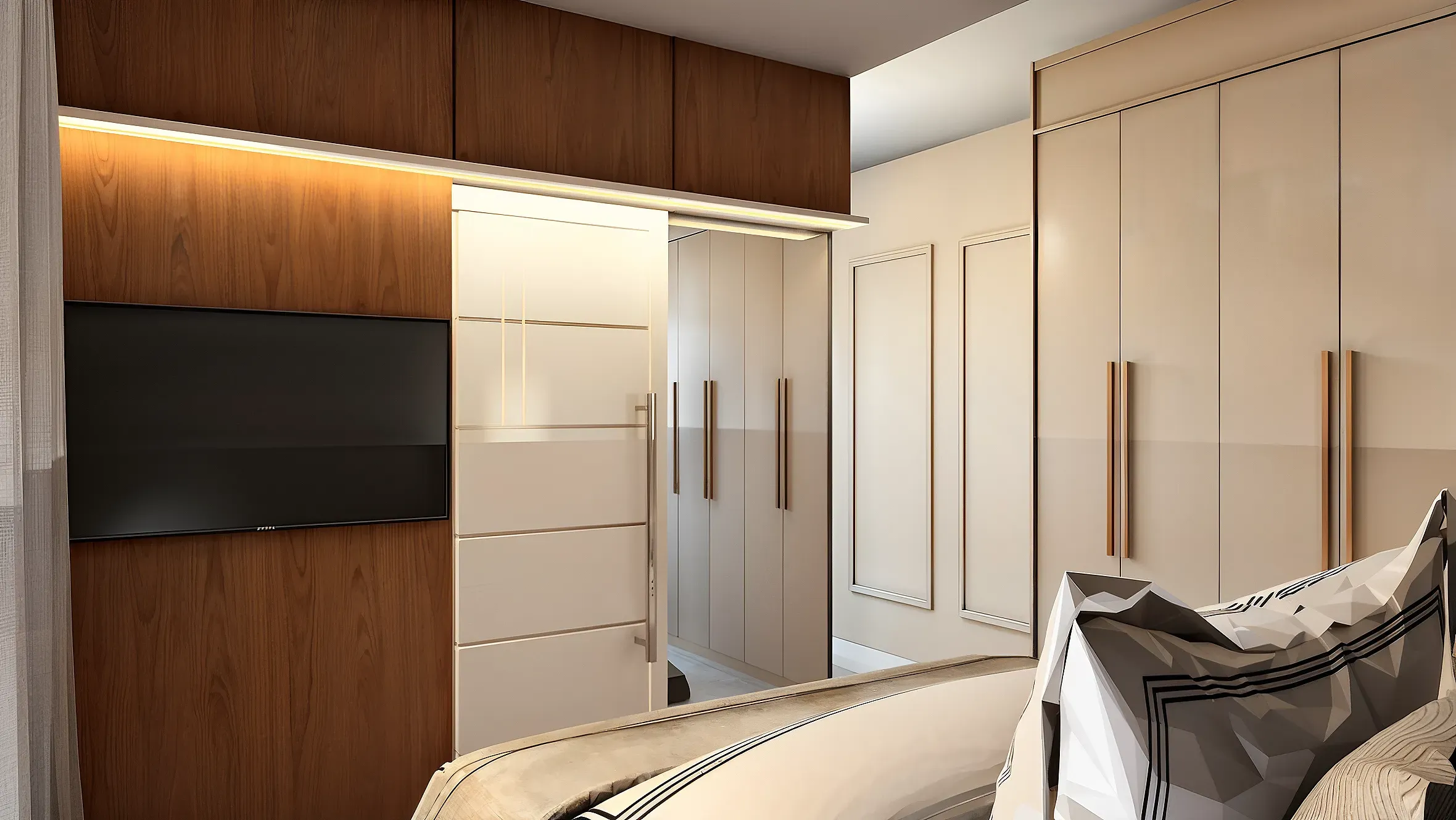 Apartamento com 4 dormitórios sendo 3 suítes e 2 vagas de garagem Pereque | Porto Belo/SC