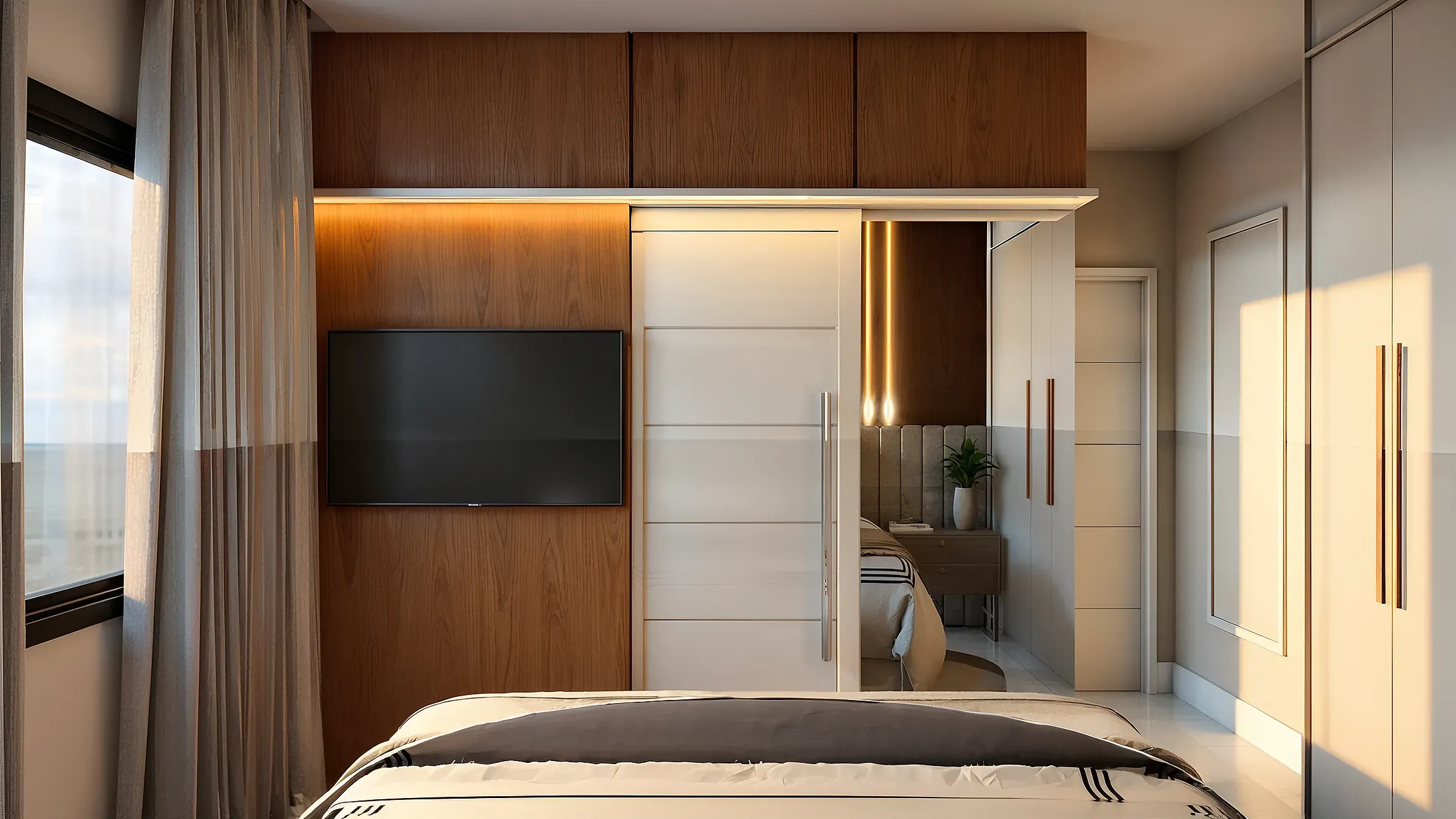 Apartamento com 4 dormitórios sendo 3 suítes e 2 vagas de garagem Pereque | Porto Belo/SC