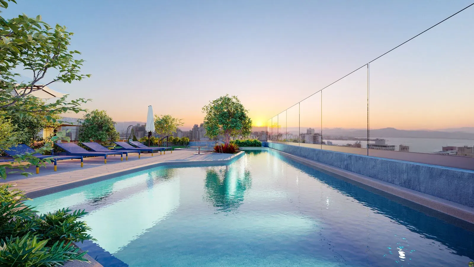 Apartamento 3 dormitórios sendo 3 suítes e 2 vagas de garagem - Centro de Florianópolis/SC