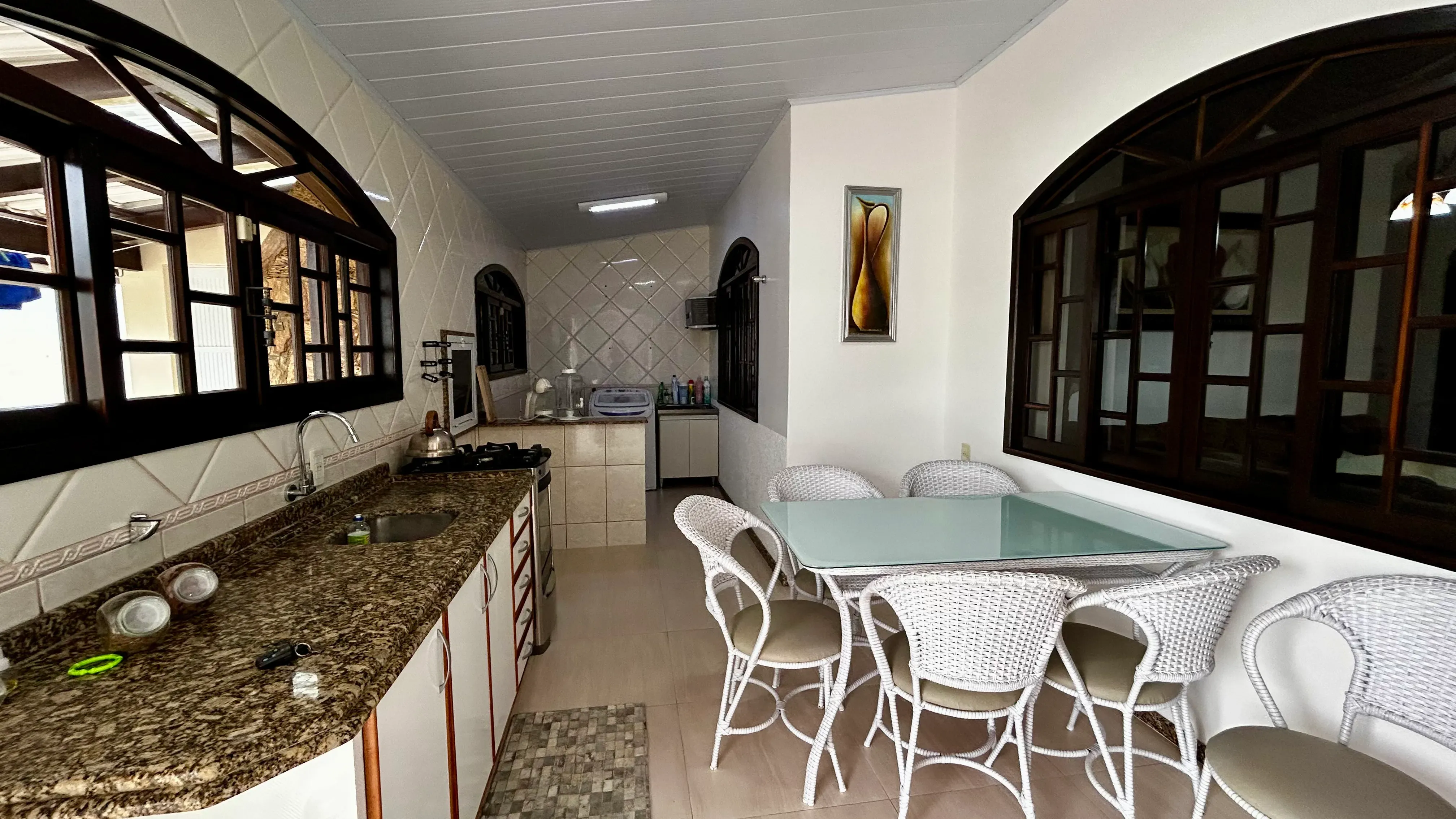 Casa de alto padrão 3 dormitórios sendo 1 suíte 1 vaga, Prainha de São Miguel - Penha/SC