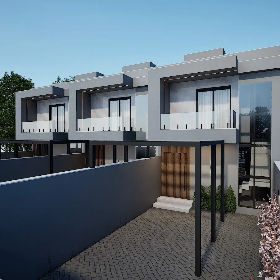 Sobrado na planta com 2 suítes e 2 vagas de garagem em Areias de Baixo, São José/SC