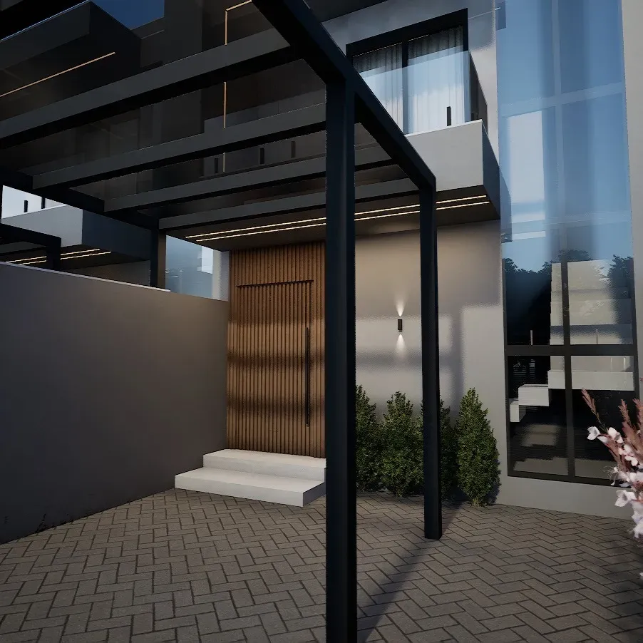 Sobrado na planta com 2 suítes e 2 vagas de garagem em Areias de Baixo, São José/SC