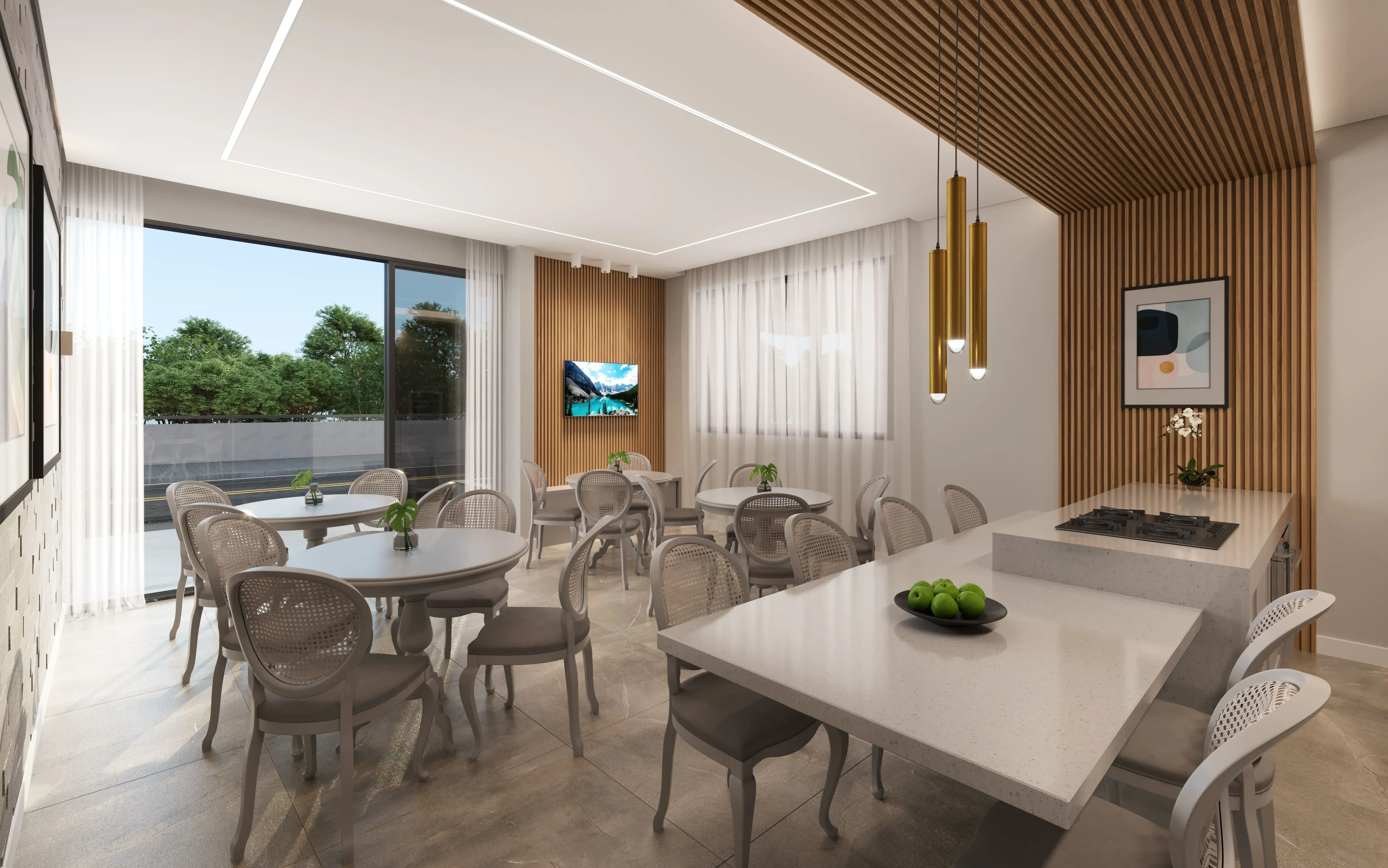 Apartamento na planta  2 dormitórios sendo 1 suíte e 2 vagaS - Governador Celso Ramos/SC