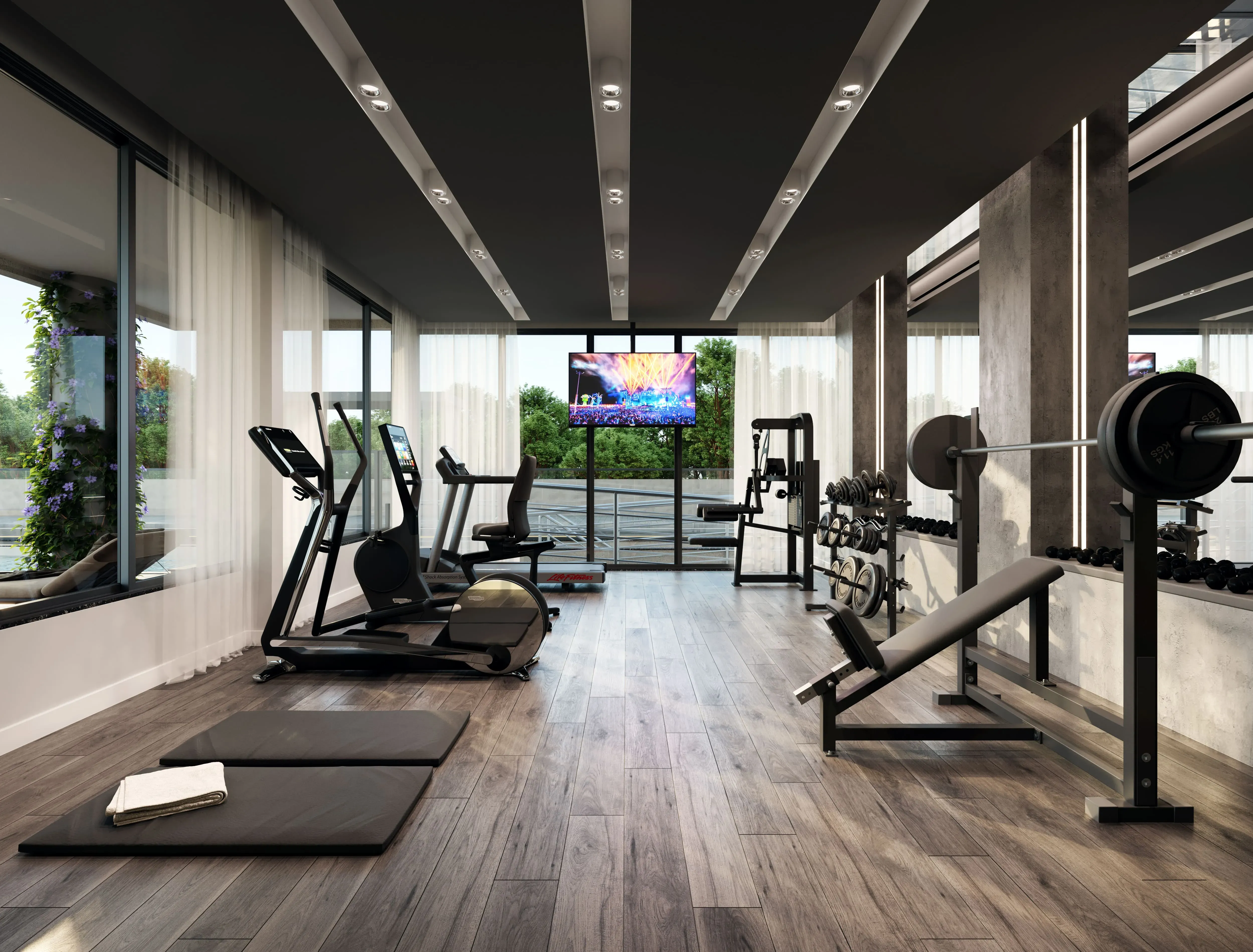 Apartamento na planta  2 dormitórios sendo 1 suíte e 2 vagaS - Governador Celso Ramos/SC