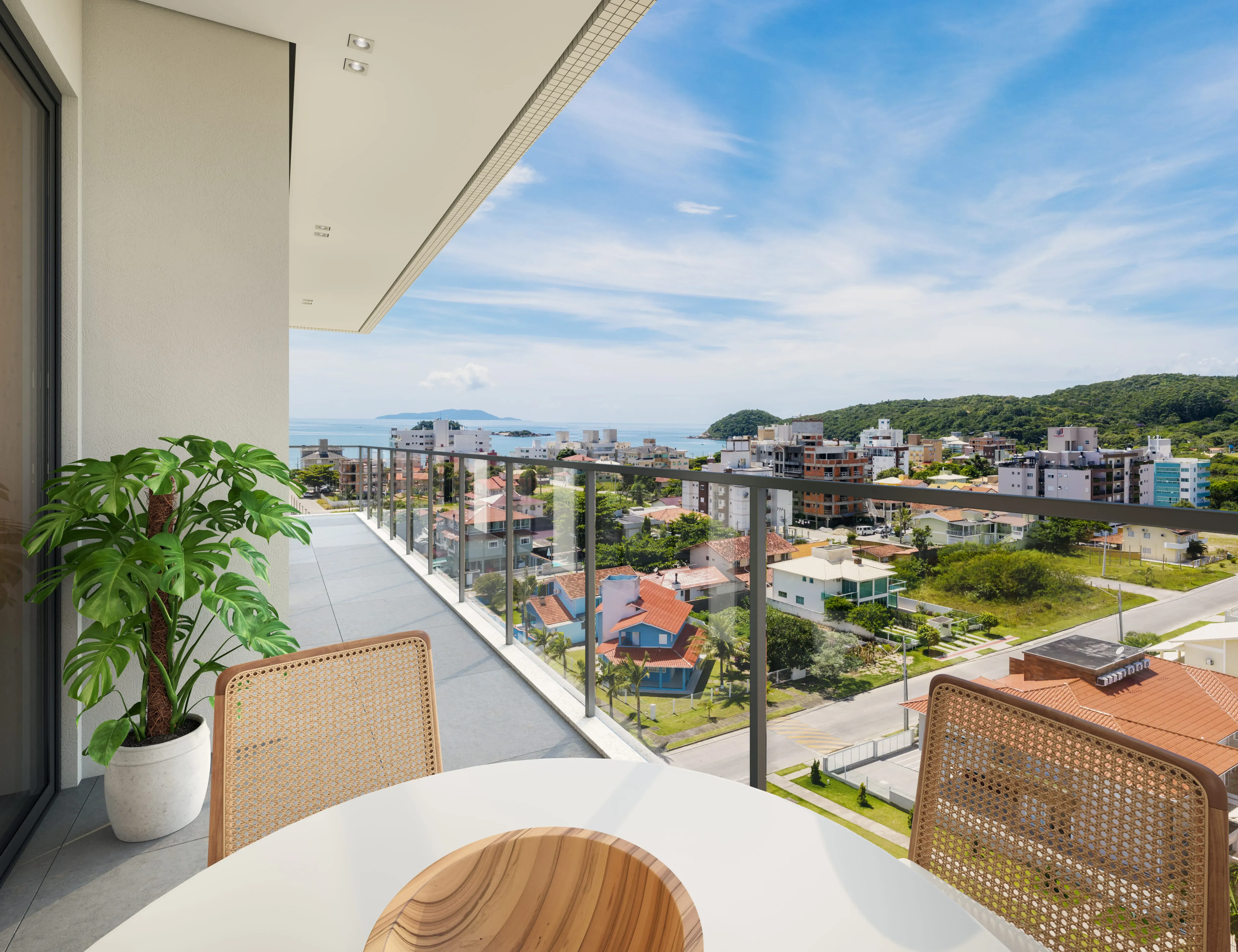 Apartamento na planta  2 dormitórios sendo 1 suíte e 2 vagaS - Governador Celso Ramos/SC