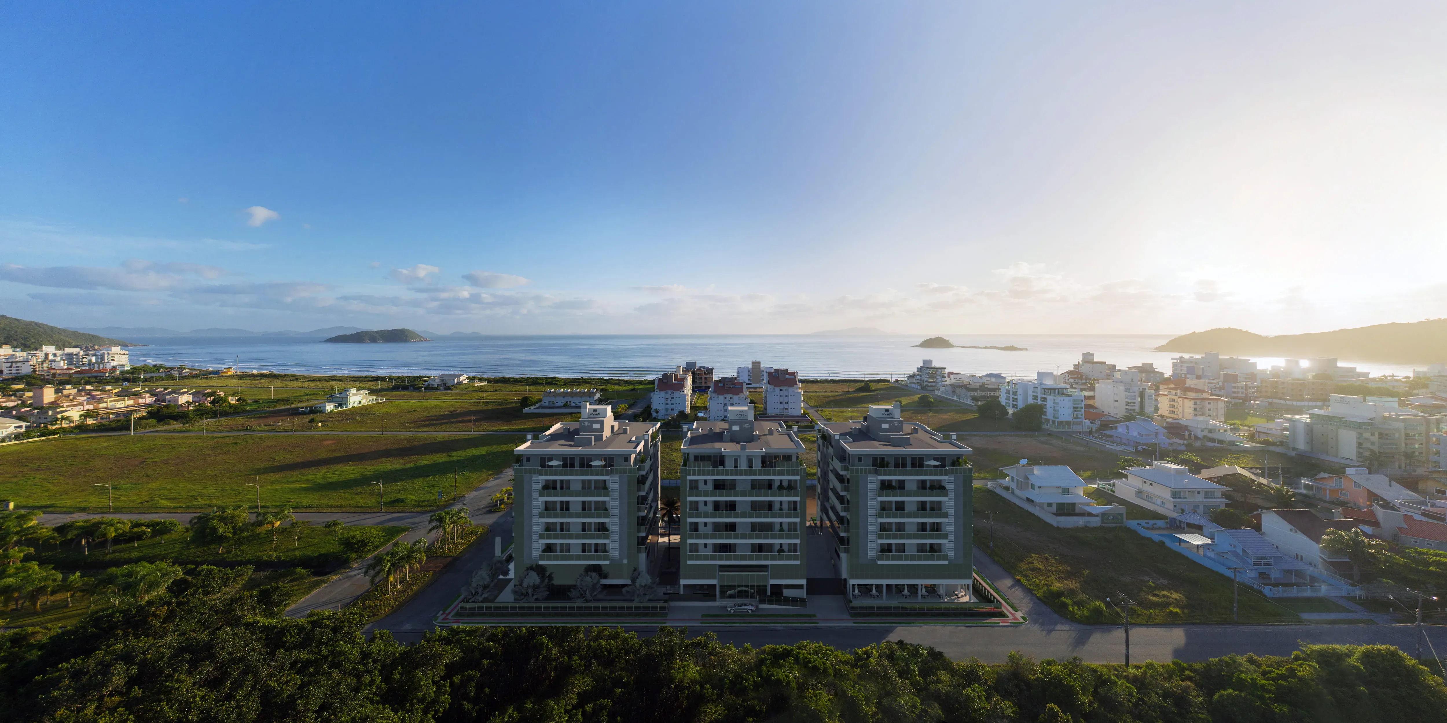 Apartamento com 3 suítes e 2 vagas de garagem em Gov Celso Ramos/SC