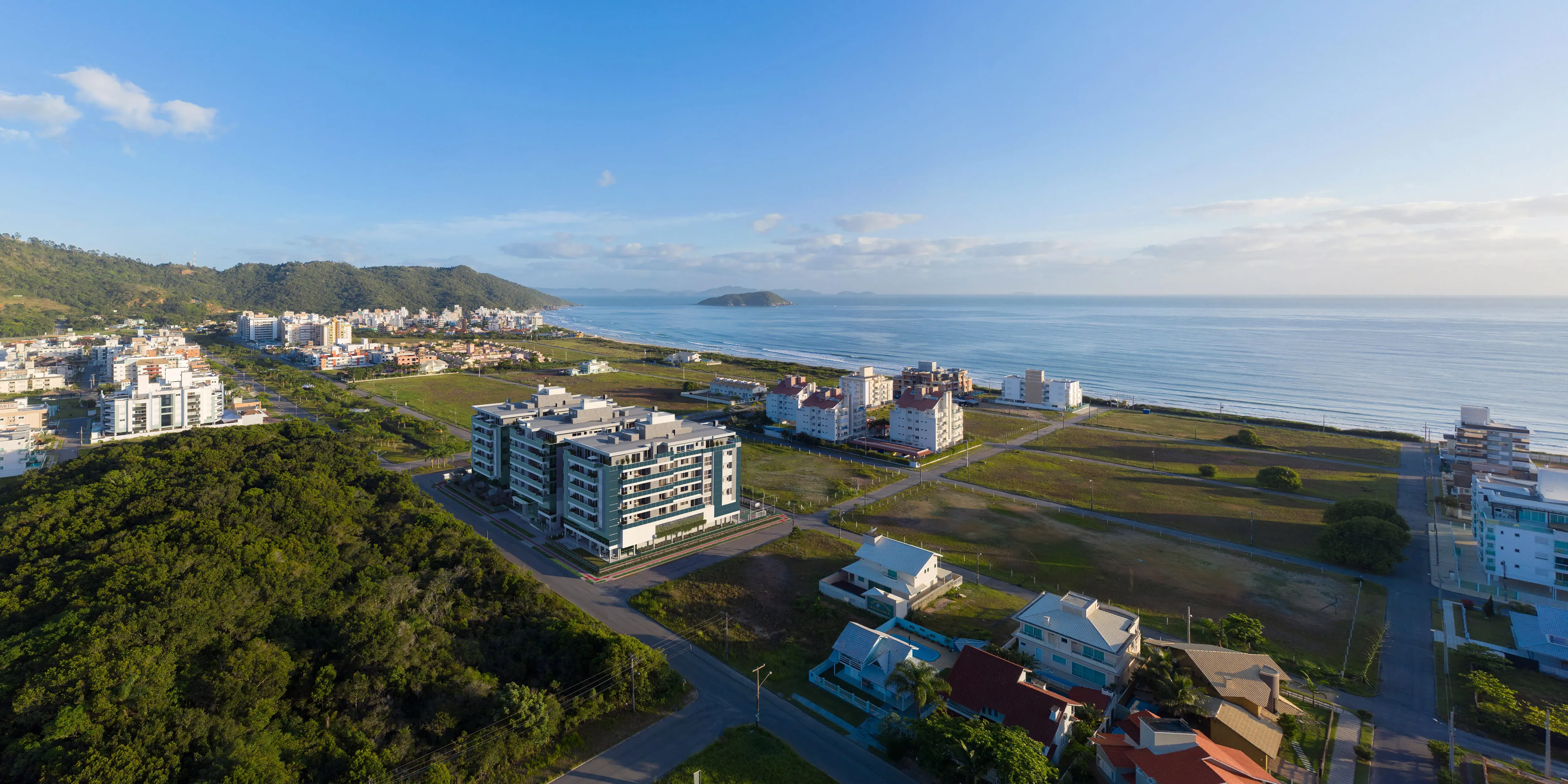 Apartamento com 3 suítes e 2 vagas de garagem em Gov Celso Ramos/SC