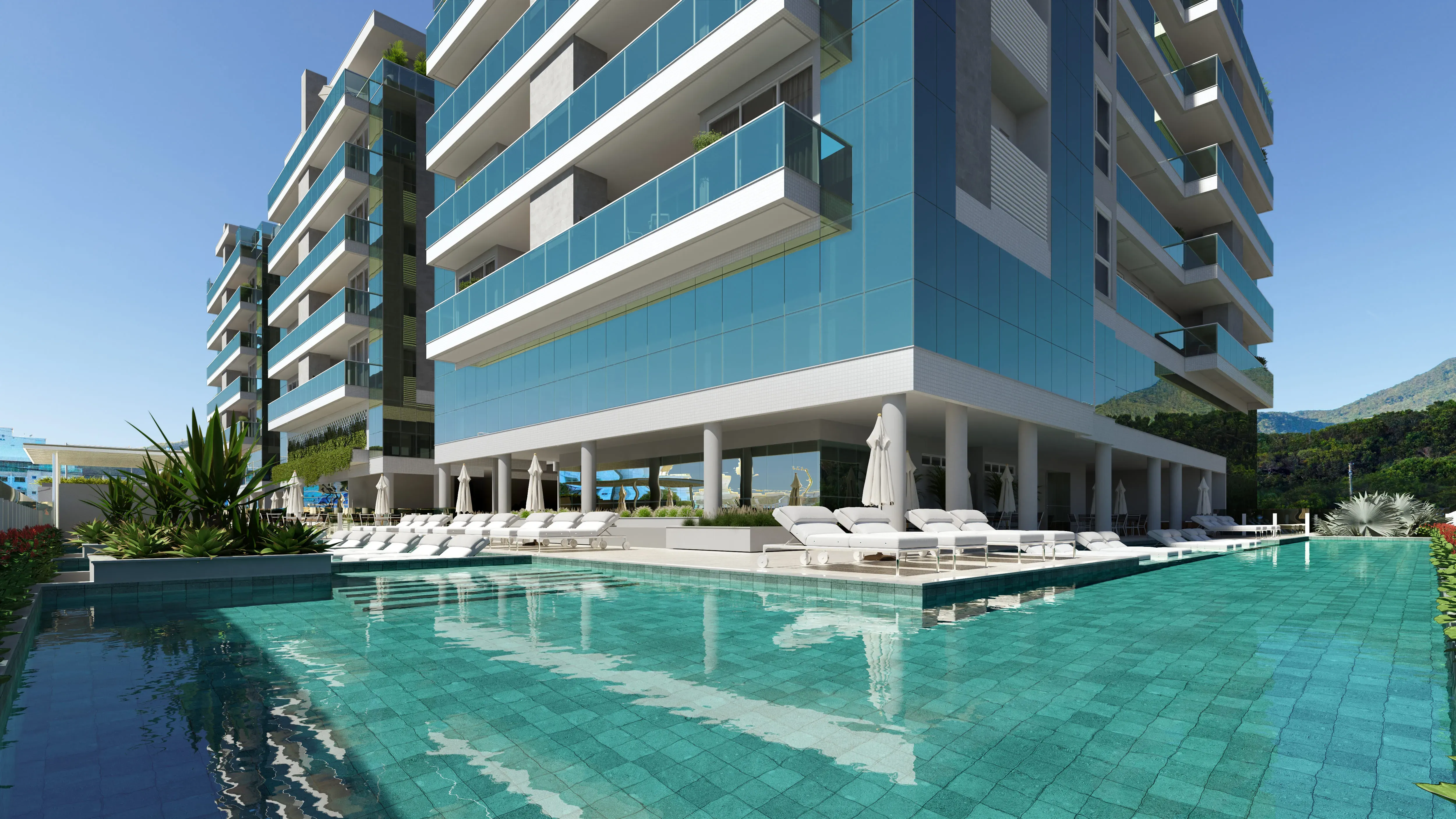 Apartamento com 3 suítes e 2 vagas de garagem em Gov Celso Ramos/SC