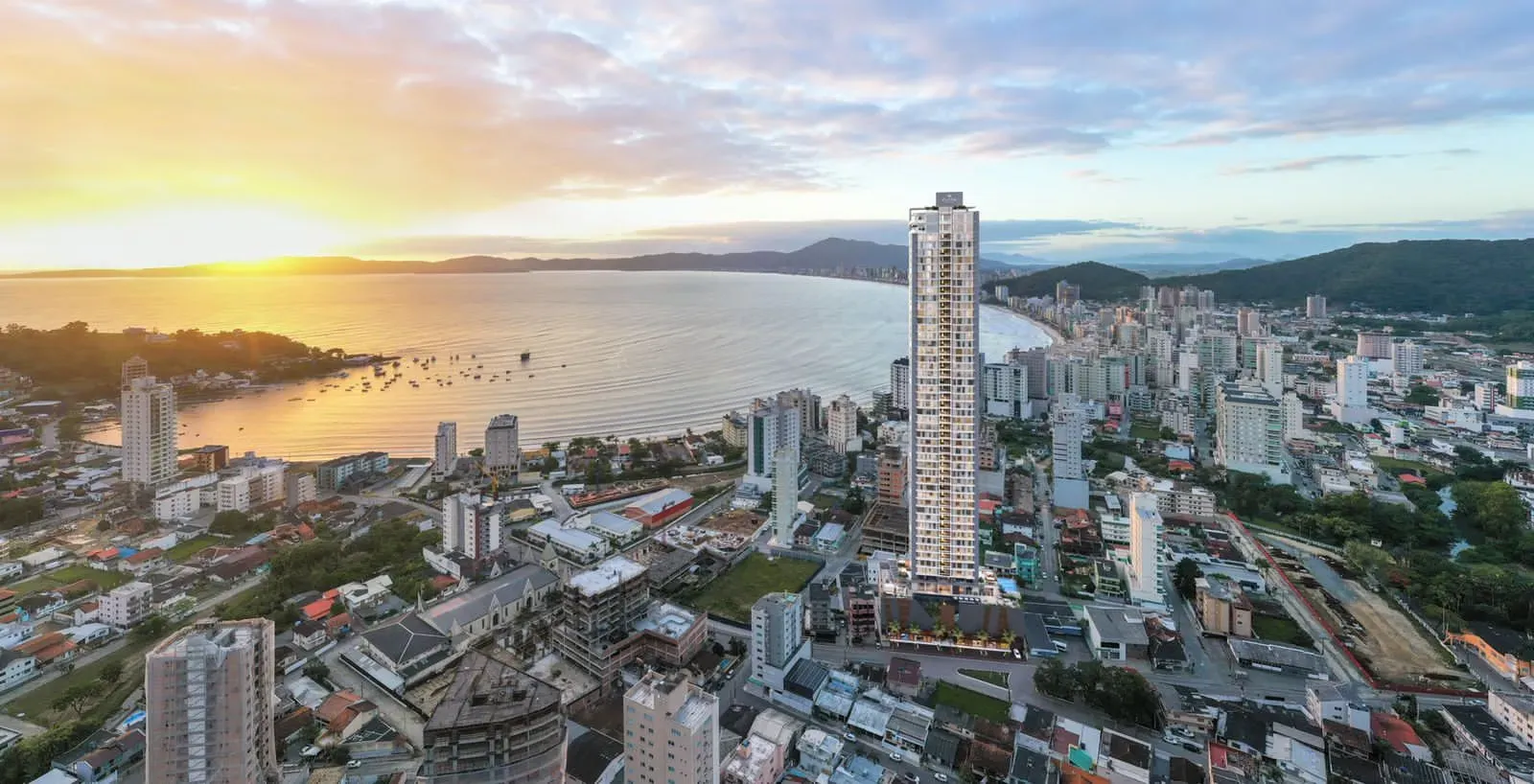 Apartamento na planta com 3 suítes e 2 vagas de garagem em Itapema/SC