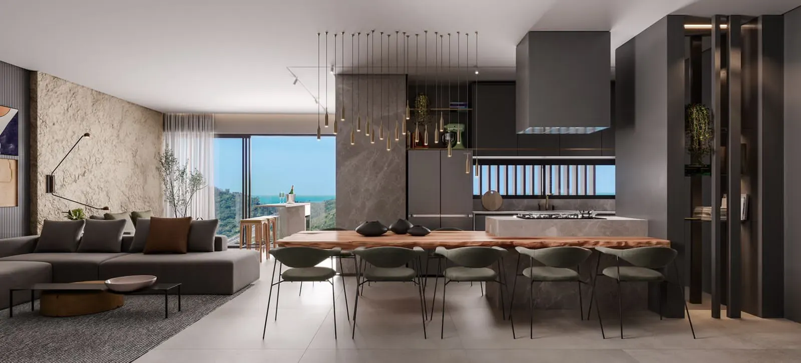 Apartamento na planta com 3 suítes e 2 vagas de garagem em Itapema/SC