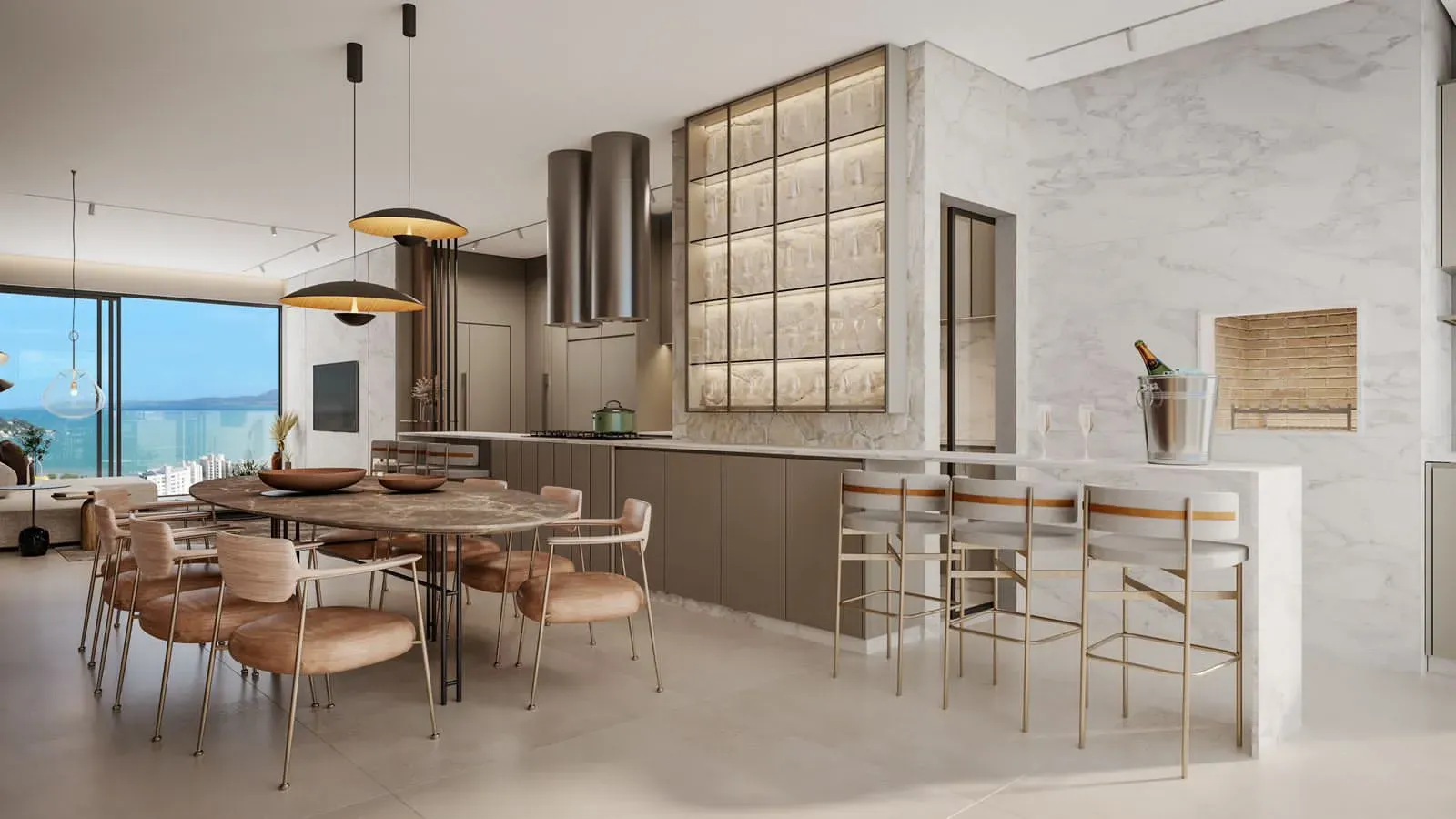 Apartamento na planta com 3 suítes e 2 vagas de garagem em Itapema/SC