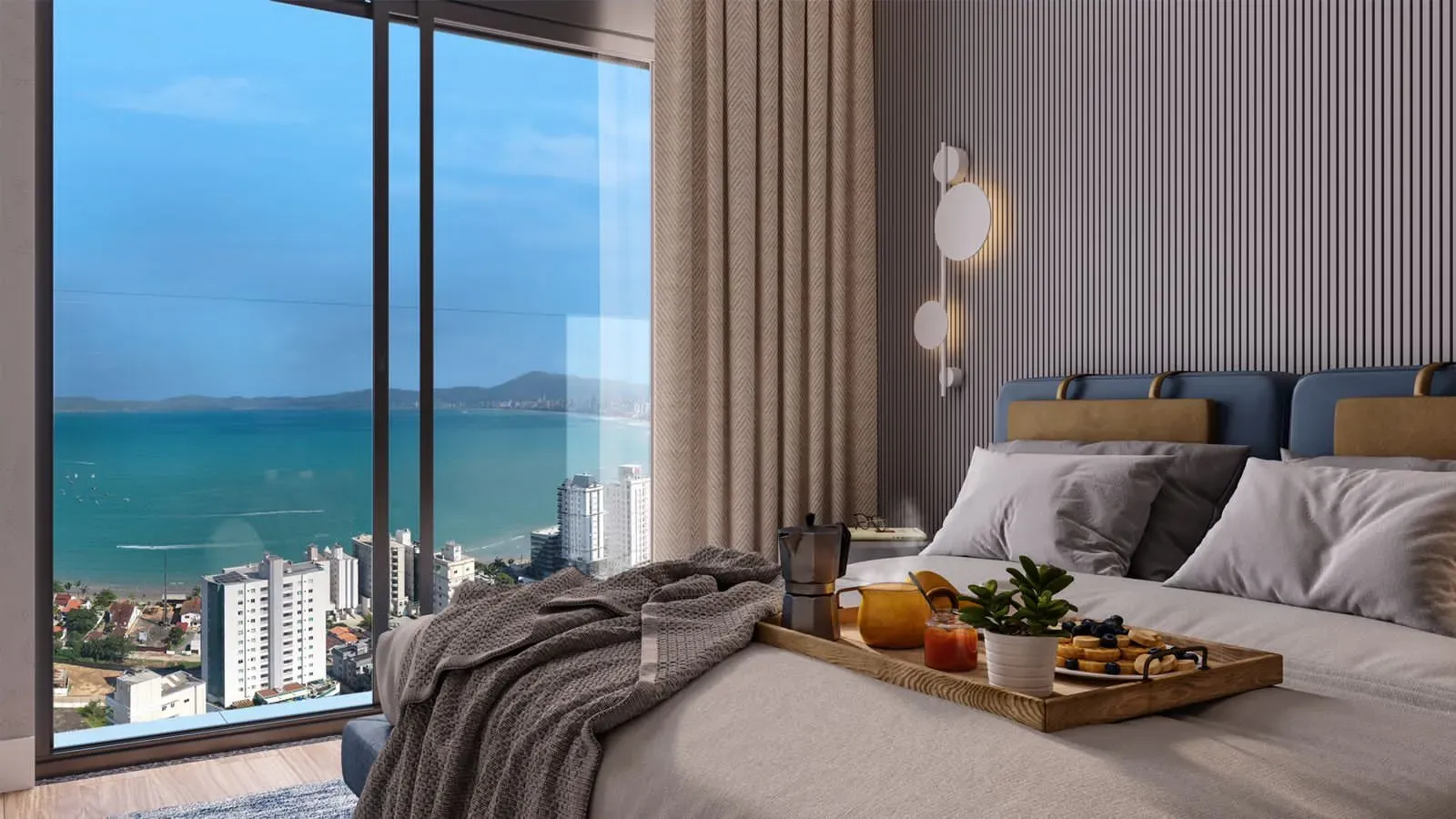 Apartamento na planta com 3 suítes e 2 vagas de garagem em Itapema/SC