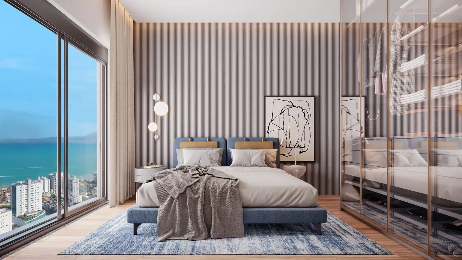 Apartamento na planta com 3 suítes e 2 vagas de garagem em Itapema/SC