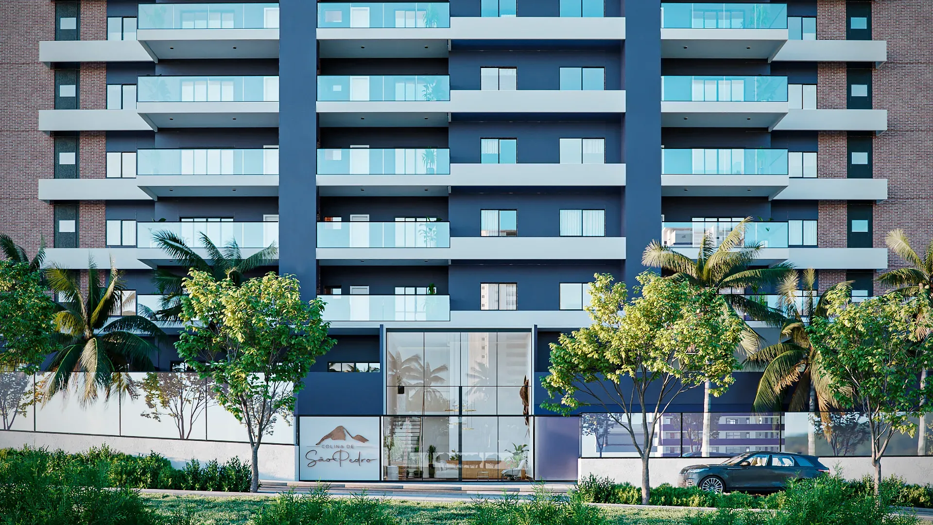 Apartamento na planta com 2 dormitórios sendo 1 suíte e 1 vaga de garagem - Barreiros em São José/SC