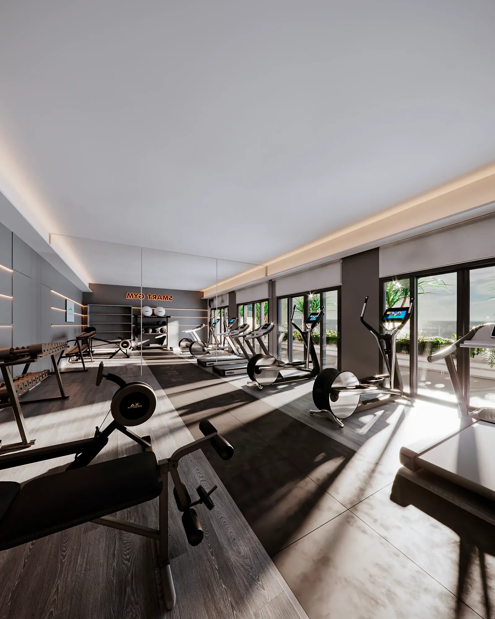 Apartamento na planta com 2 dormitórios sendo 1 suíte e 1 vaga de garagem - Barreiros em São José/SC