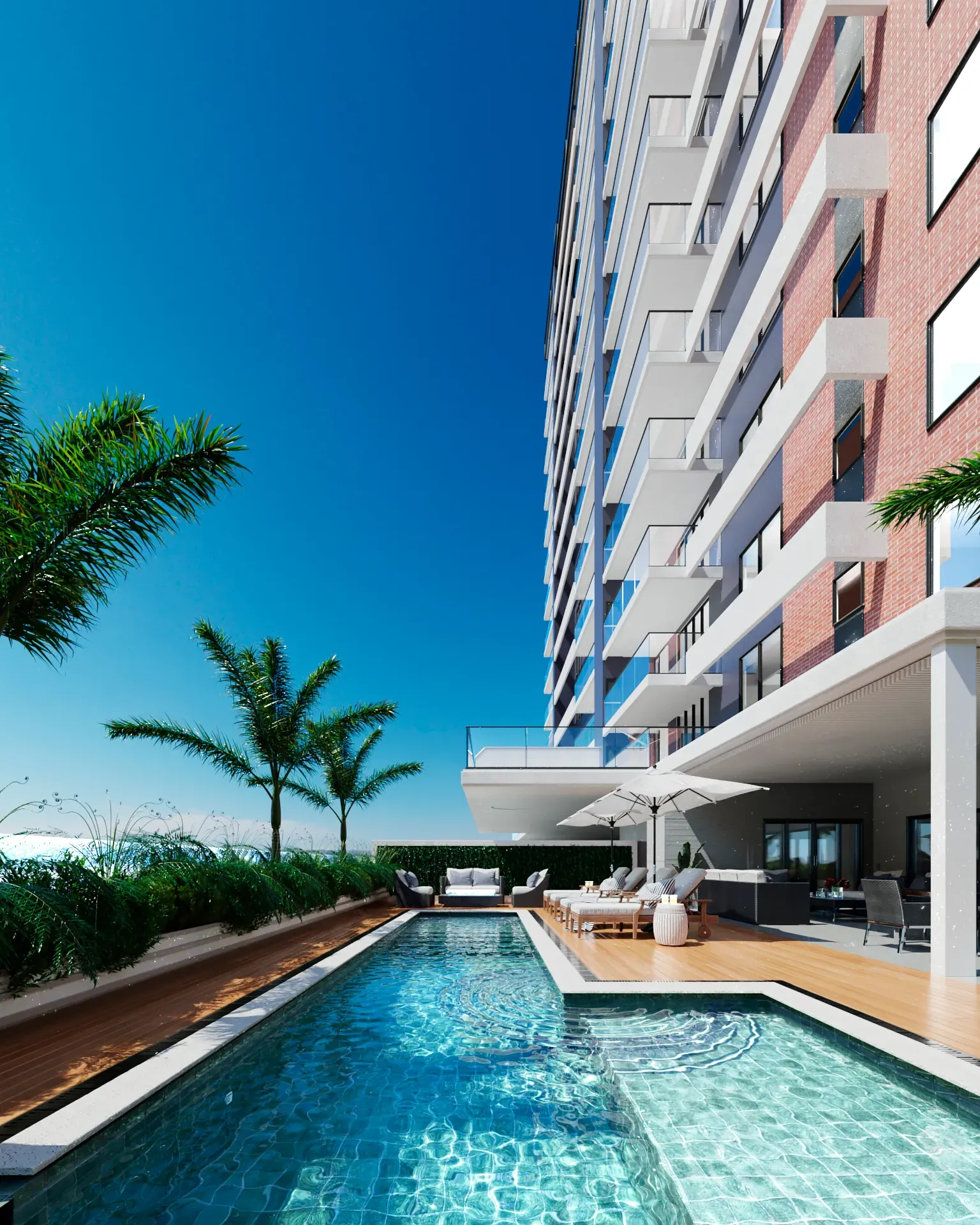 Apartamento na planta com 2 dormitórios sendo 1 suíte e 1 vaga de garagem - Barreiros em São José/SC