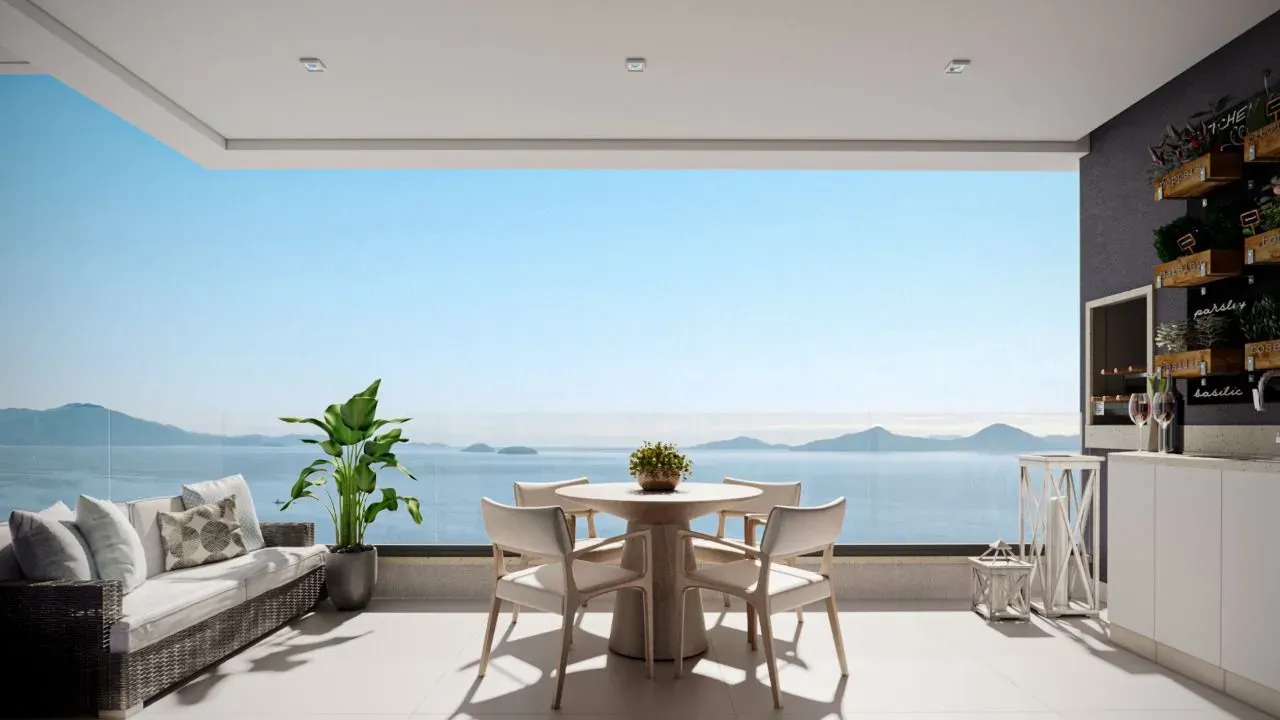 Apartamento na planta com 2 dormitórios sendo 1 suíte e 1 vaga de garagem - Barreiros em São José/SC