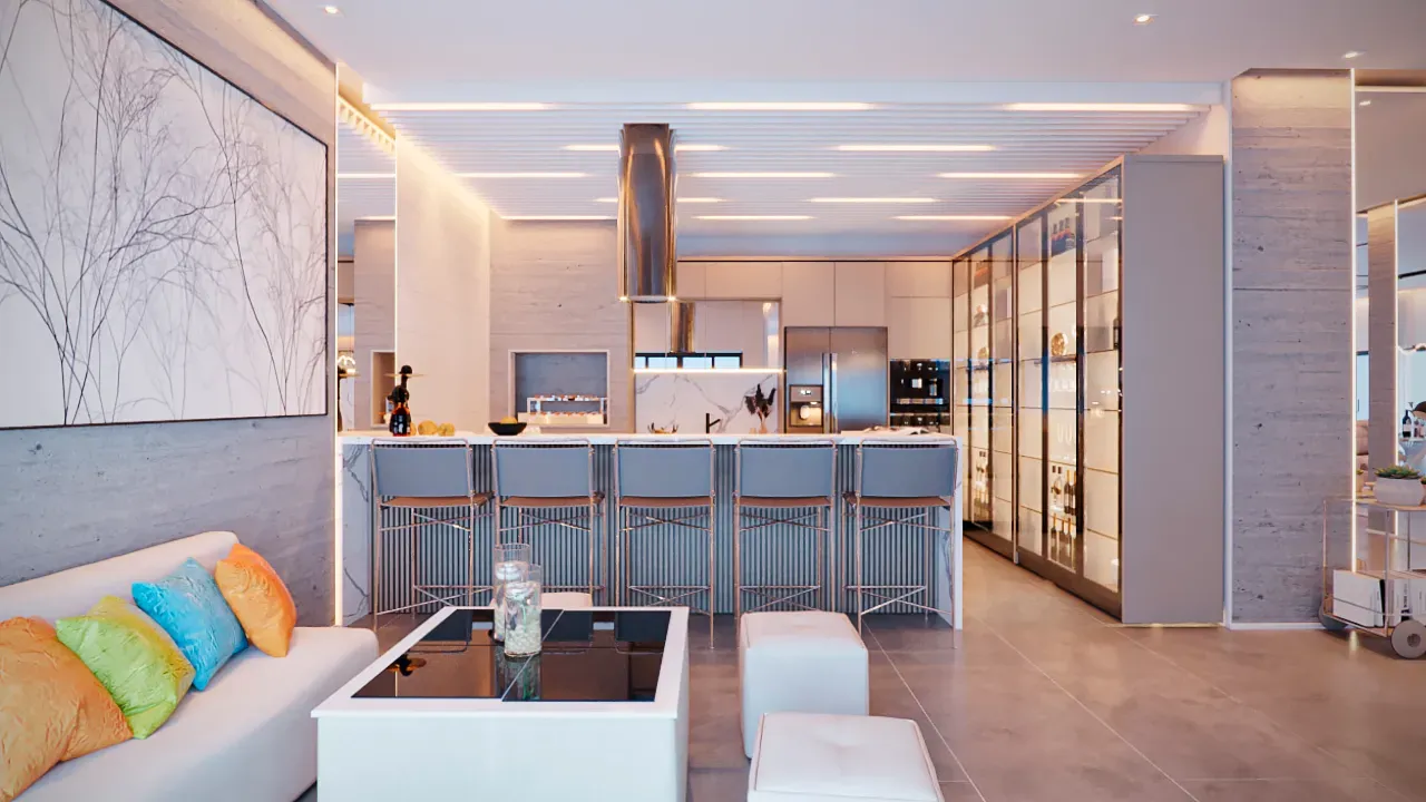 Apartamento 3 dormitórios sendo 1 suíte e 2 vagas de garagem - Barreiros em São José/SC