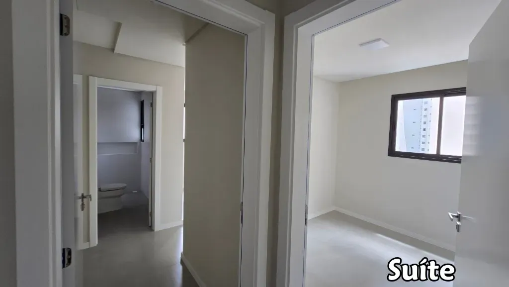 Apartamento novo com 3 dormitórios sendo 1 suíte e 1 vaga no bairro Morretes Itapema/SC