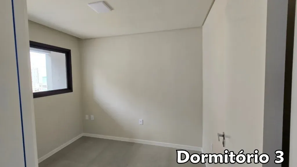 Apartamento novo com 3 dormitórios sendo 1 suíte e 1 vaga no bairro Morretes Itapema/SC