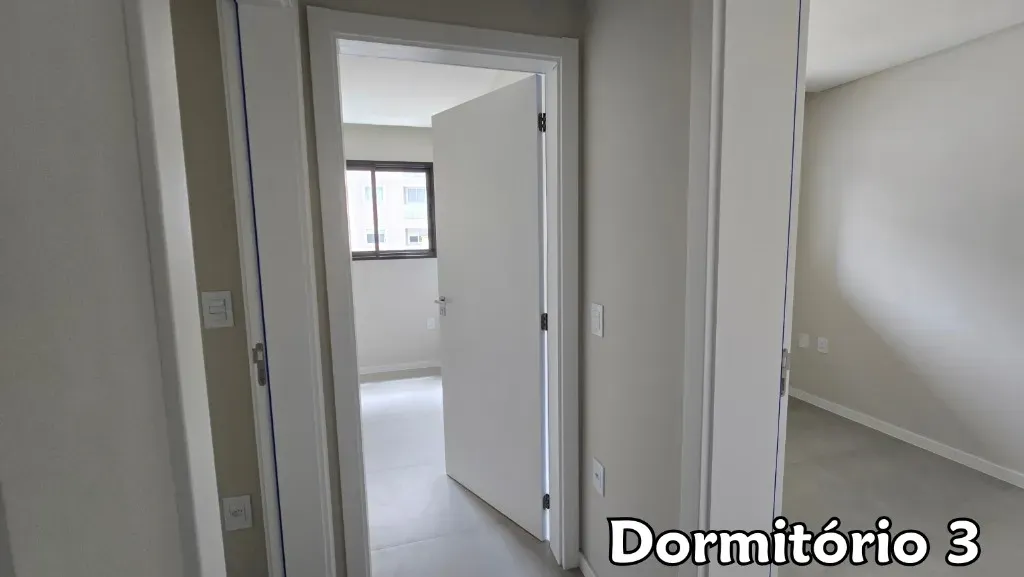 Apartamento novo com 3 dormitórios sendo 1 suíte e 1 vaga no bairro Morretes Itapema/SC